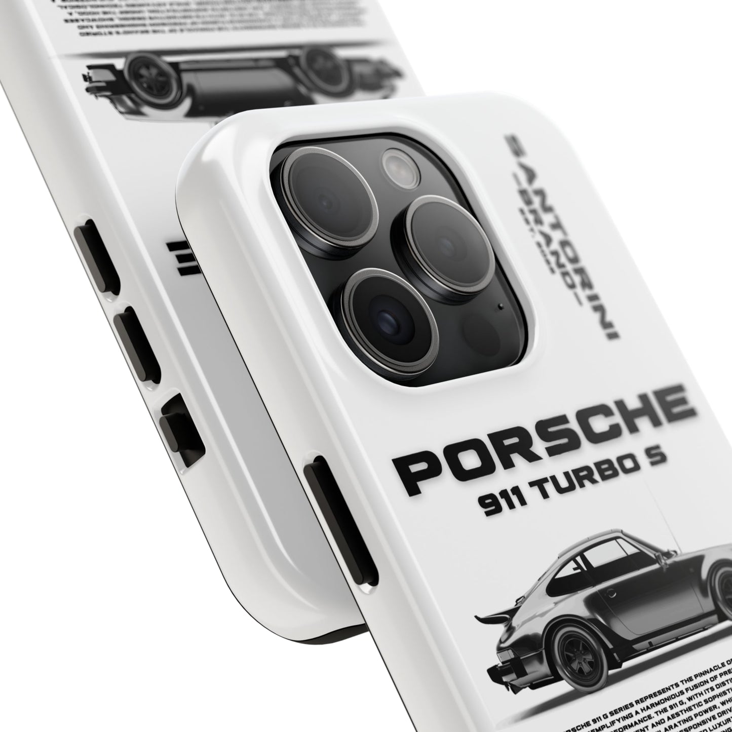 "911 Turbo" White Case