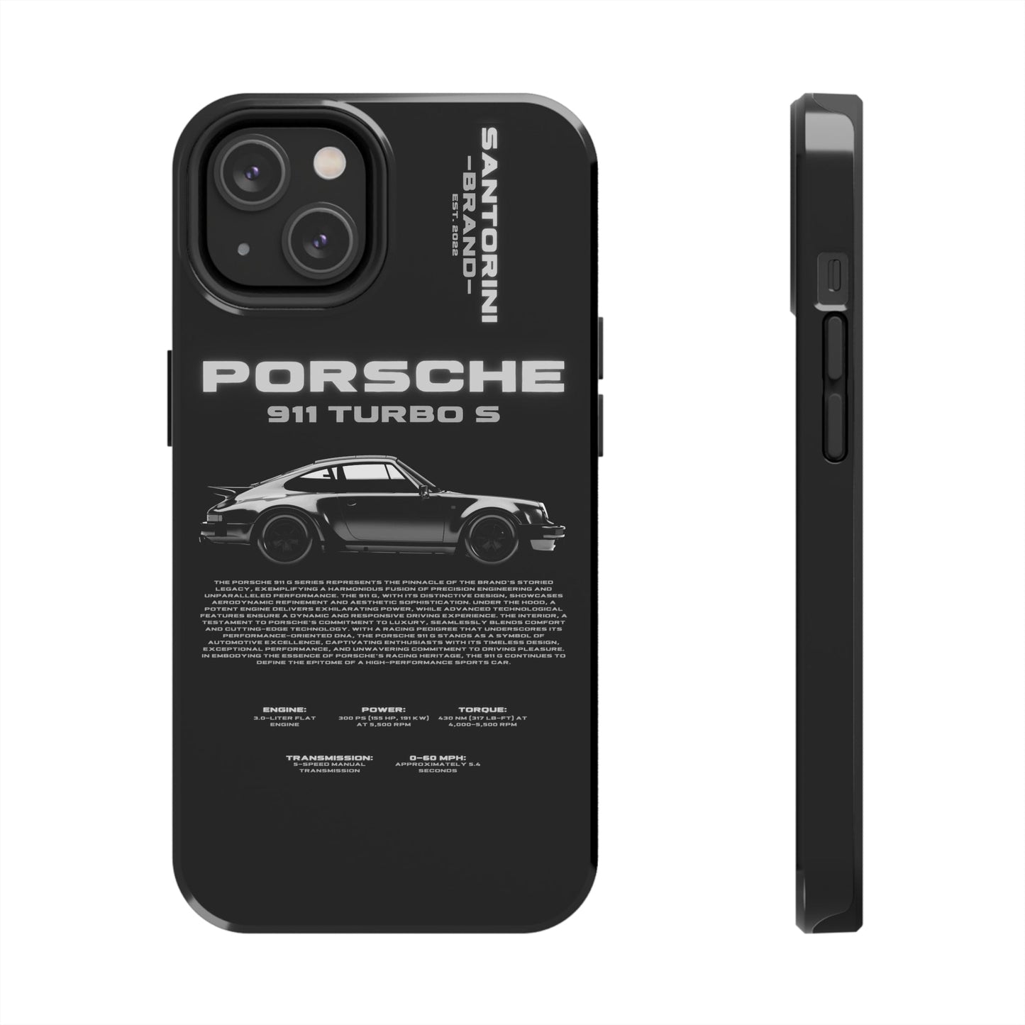 "911 Turbo" Black Case