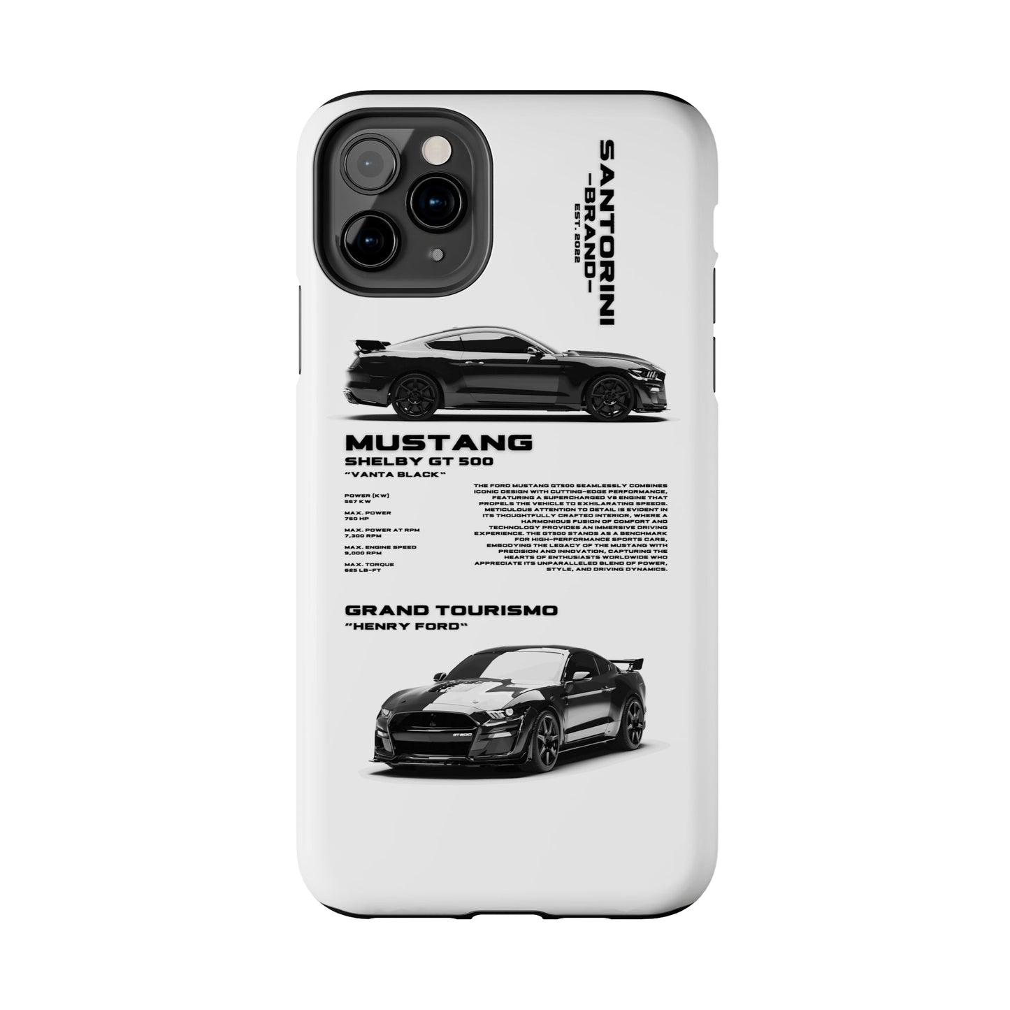 "Mustang" White Case