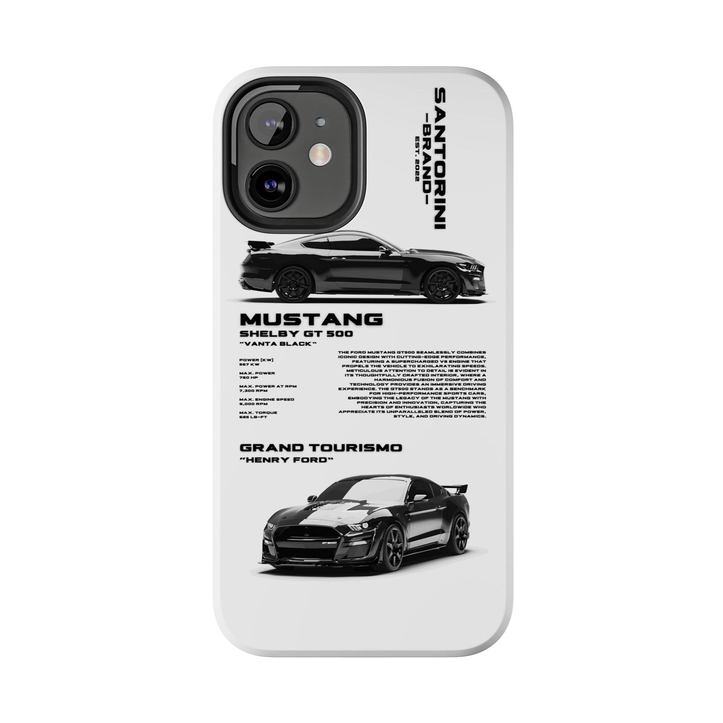 "Mustang" White Case
