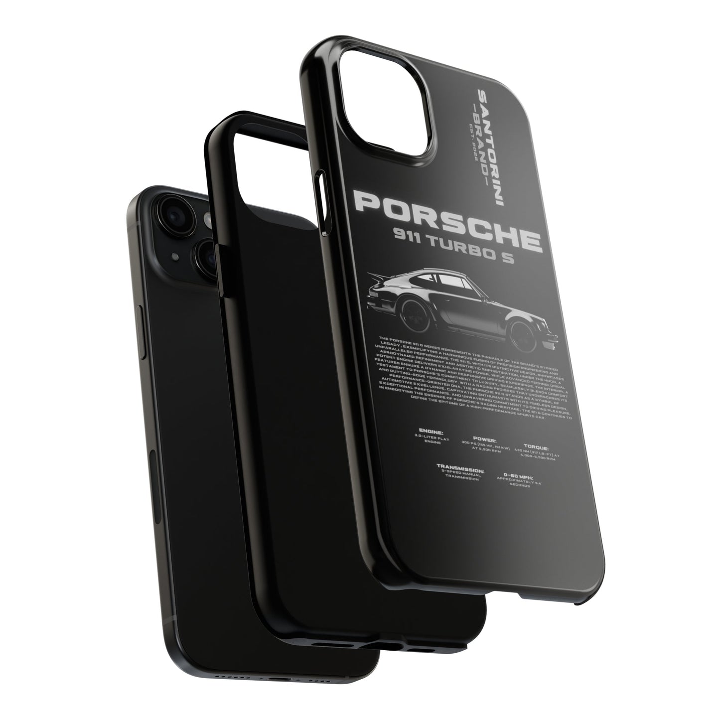 "911 Turbo" Black Case