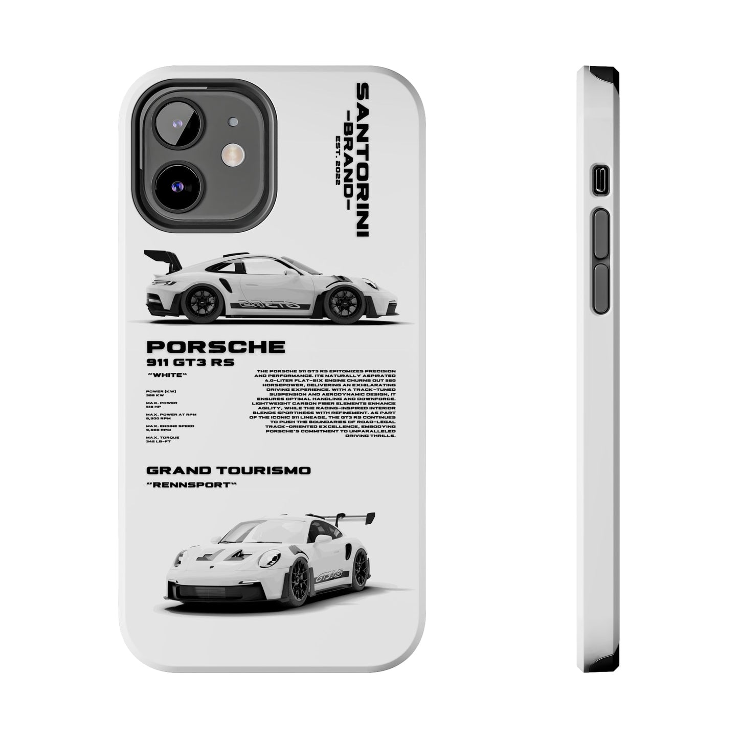 "GT3 RS" White Case