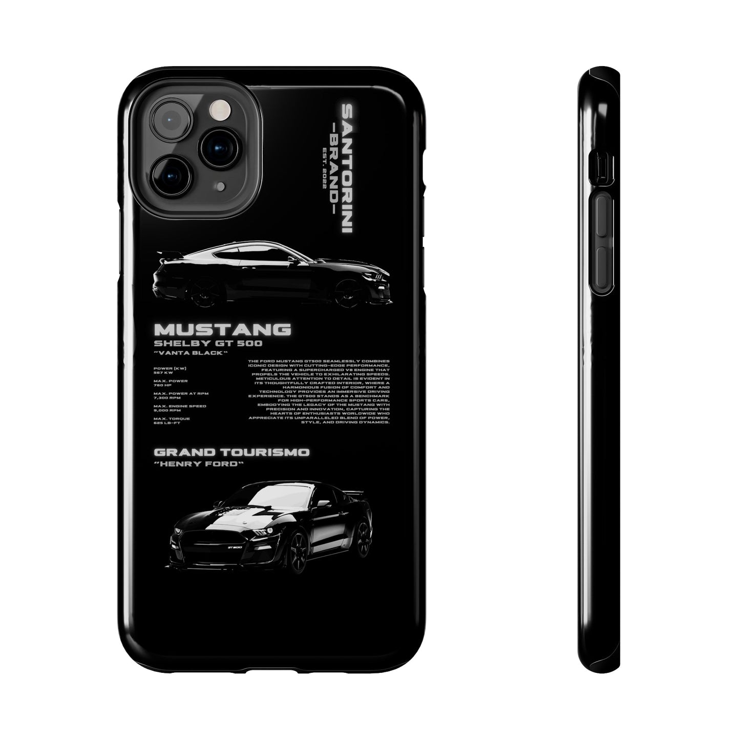"Mustang" Black Case