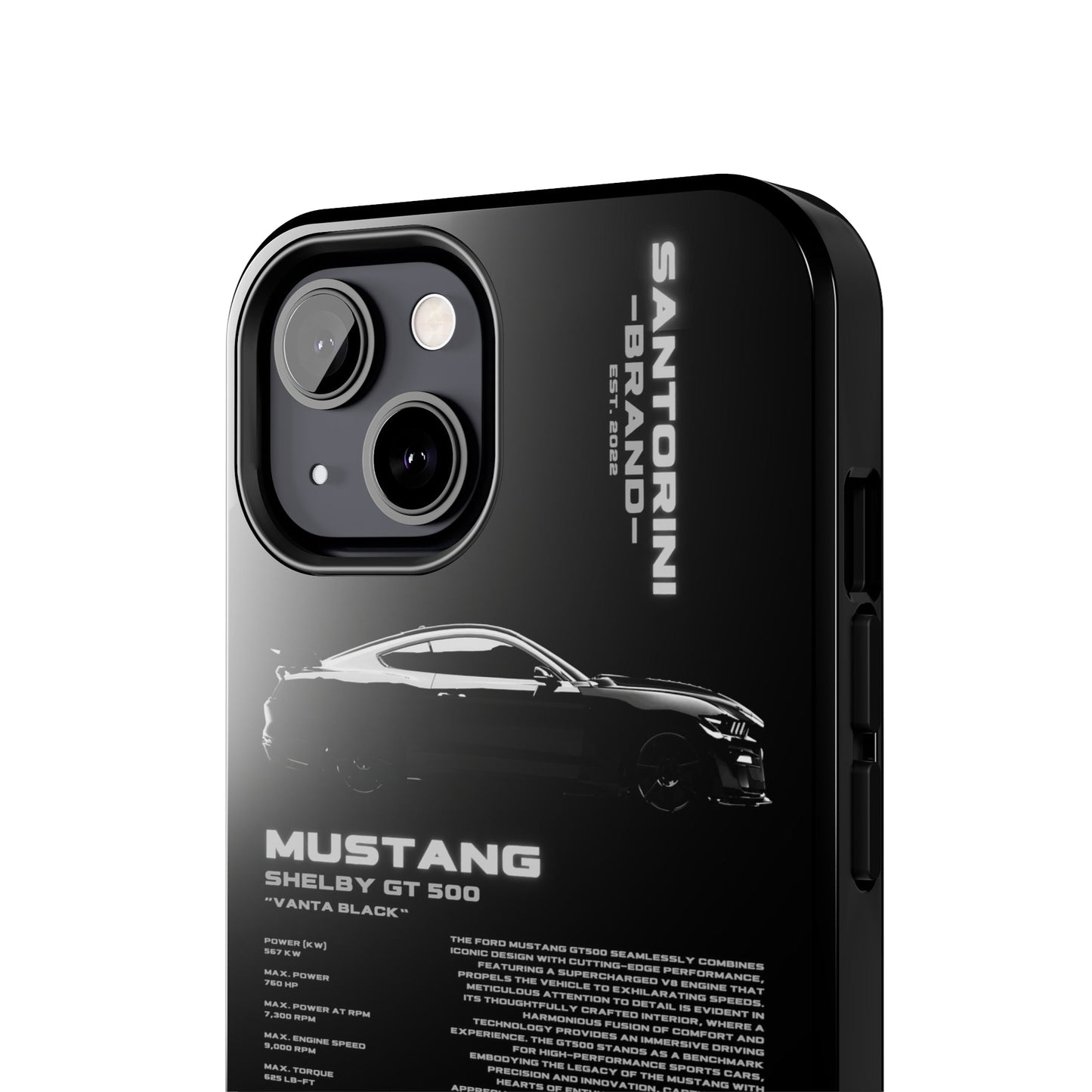 "Mustang" Black Case