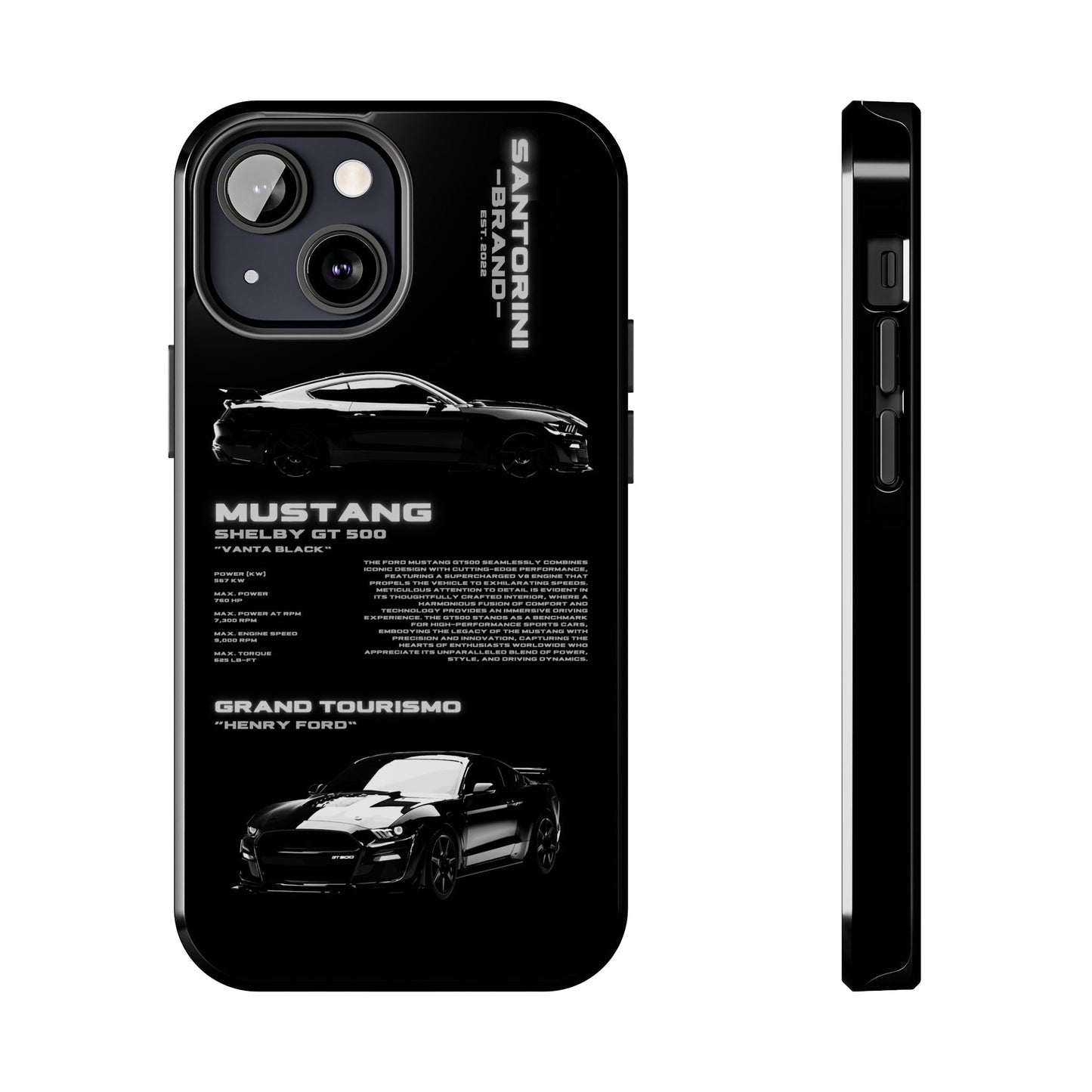 "Mustang" Black Case