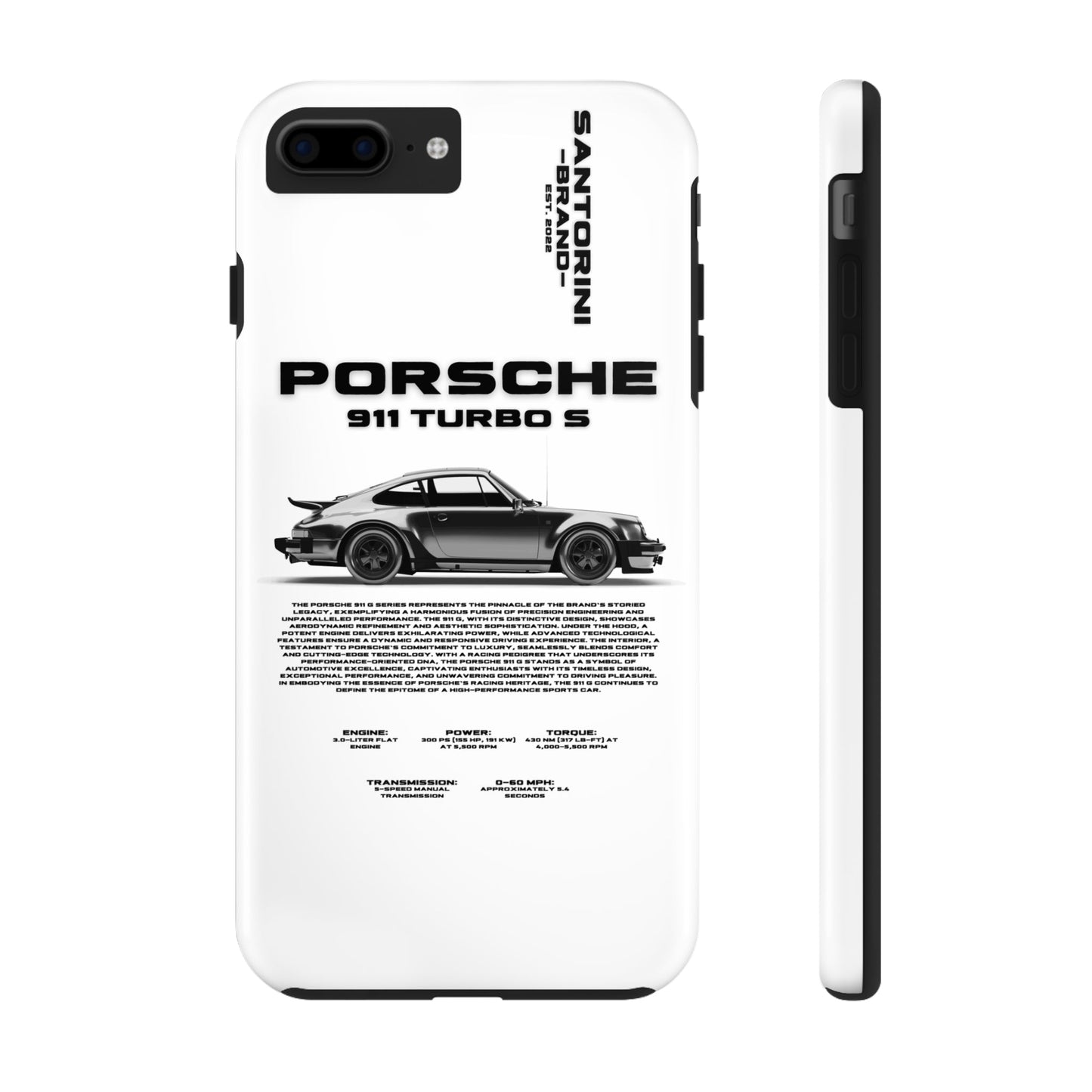 "911 Turbo" White Case