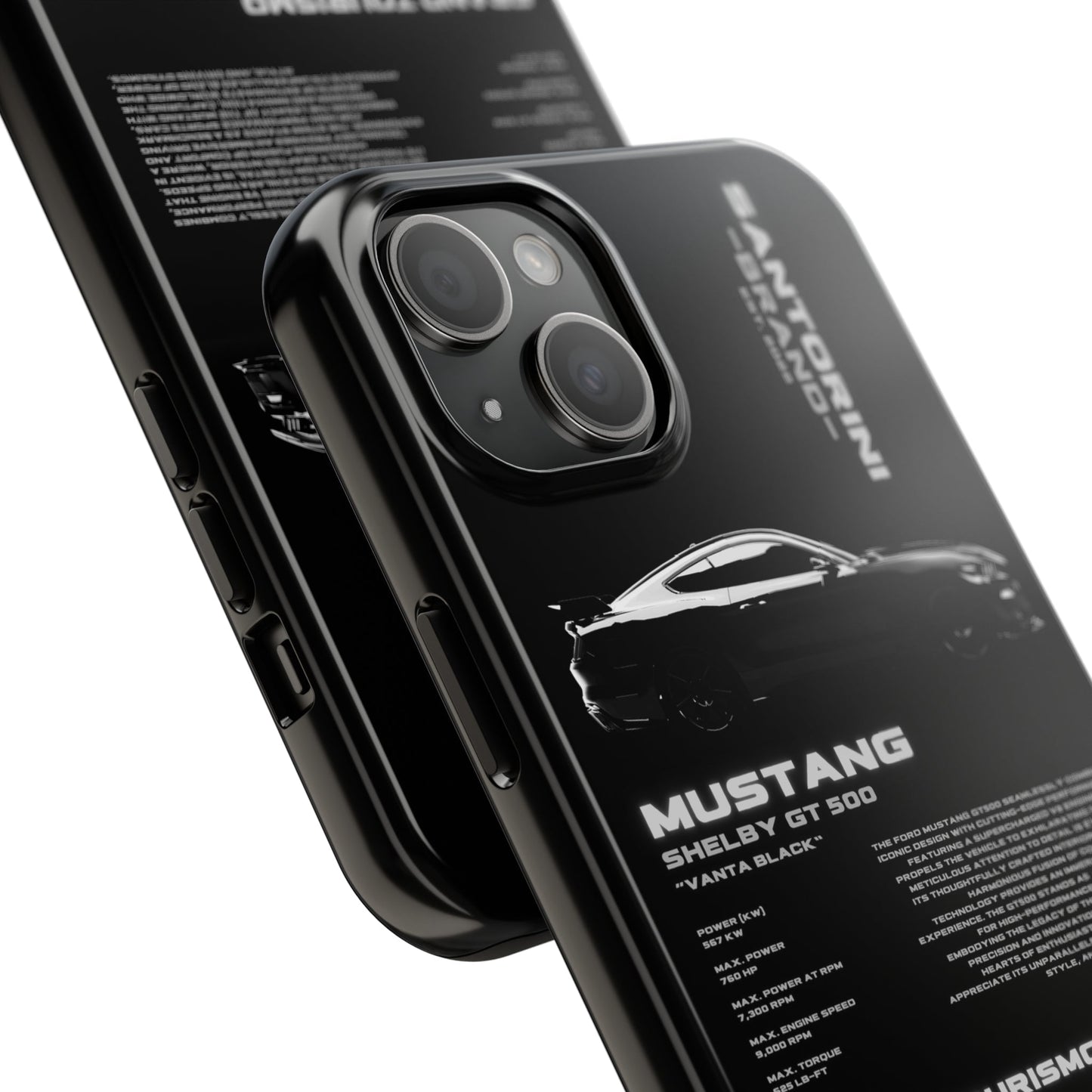 "Mustang" Black Case