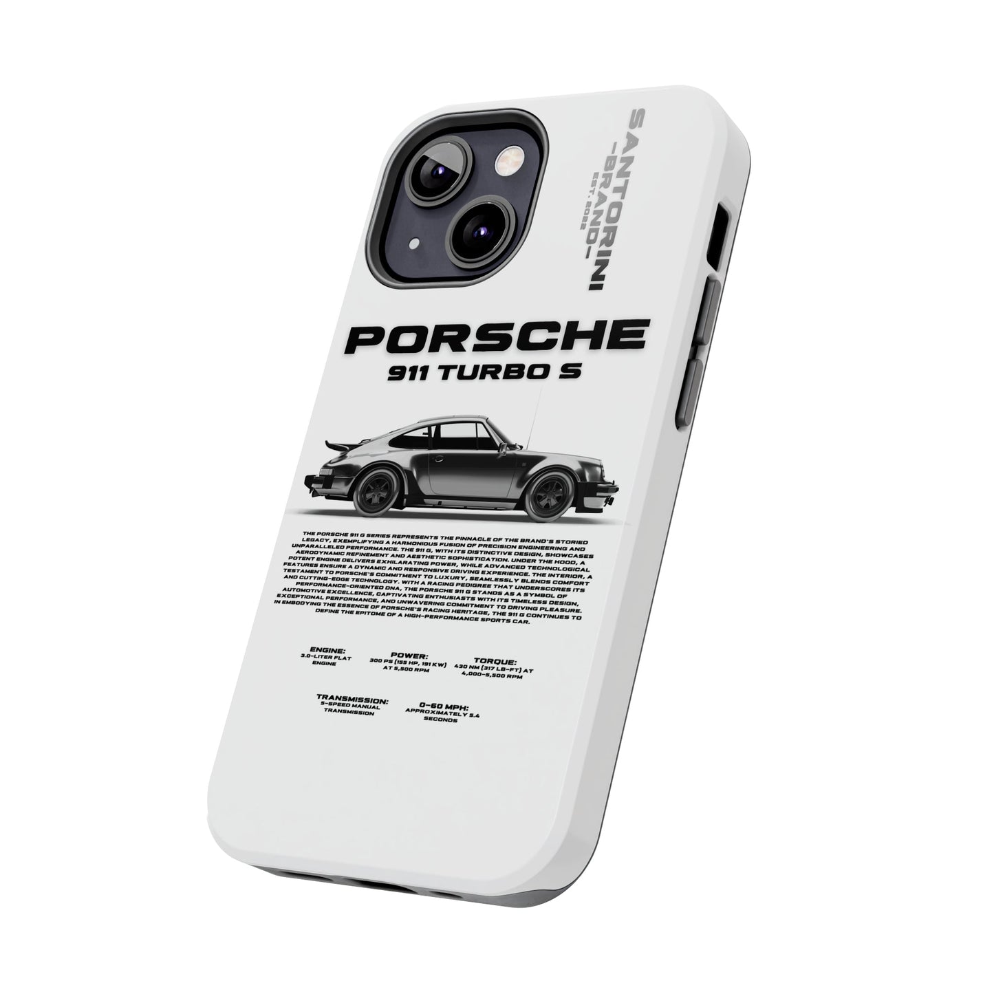 "911 Turbo" White Case
