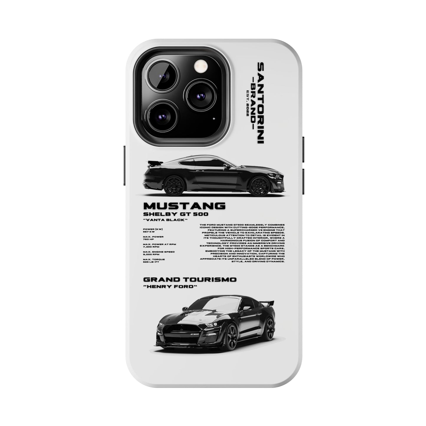"Mustang" White Case