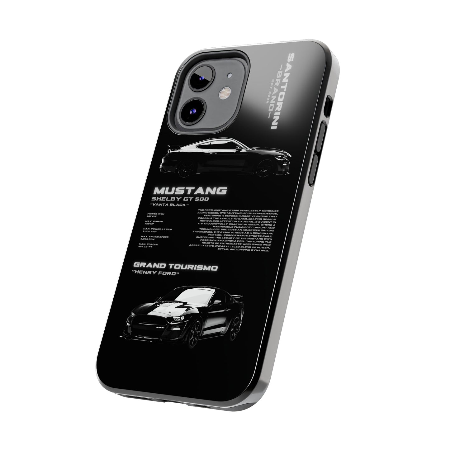"Mustang" Black Case