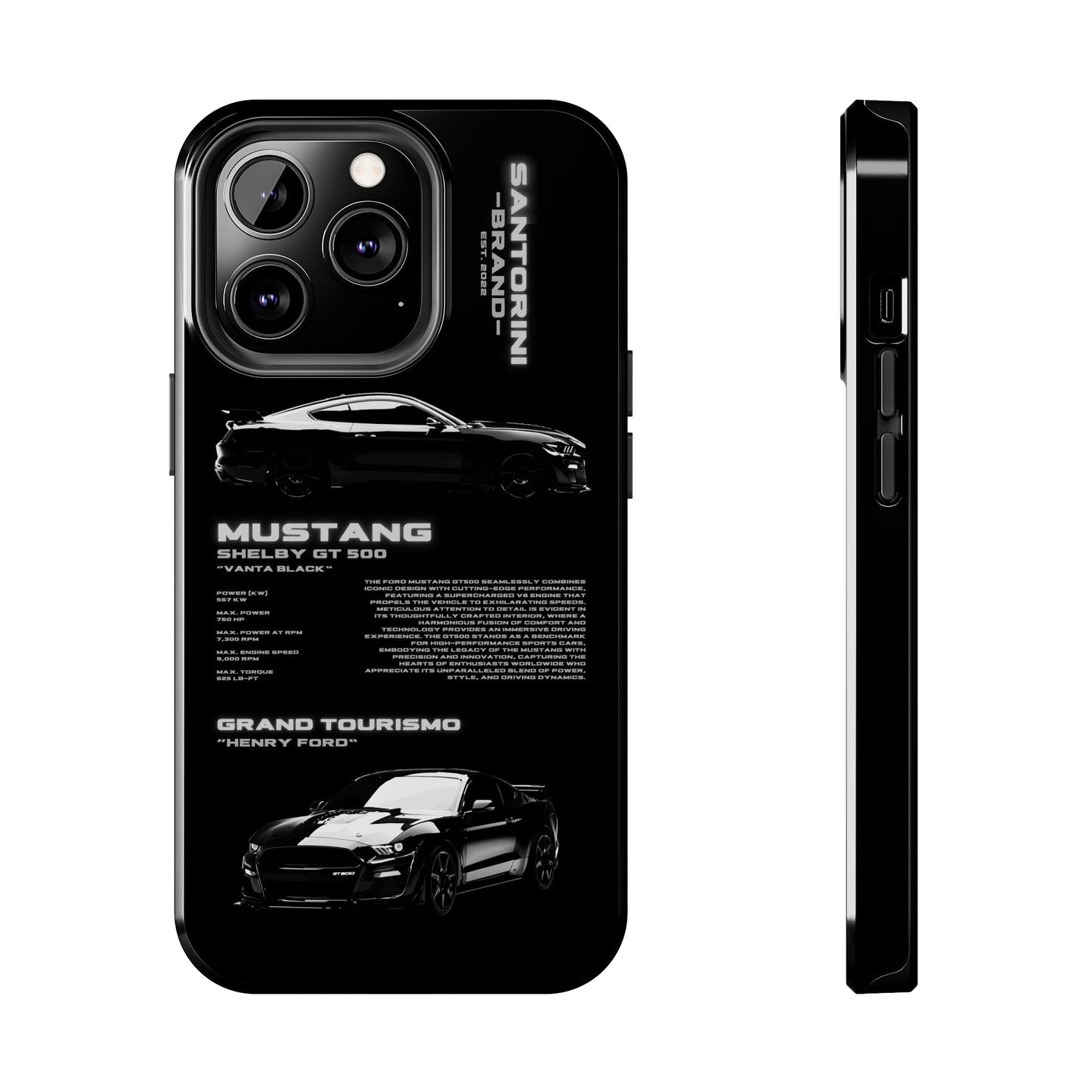"Mustang" Black Case