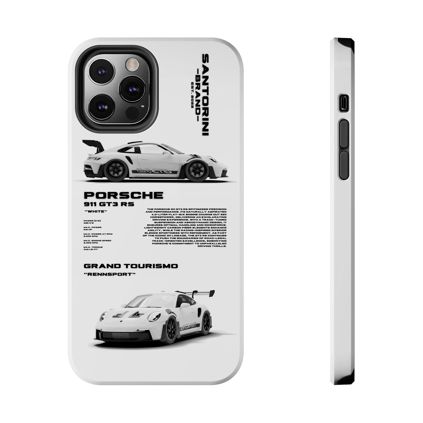 "GT3 RS" White Case