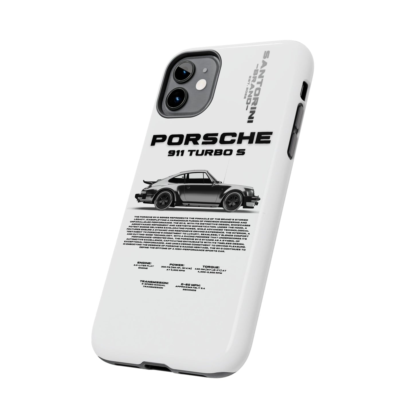 "911 Turbo" White Case