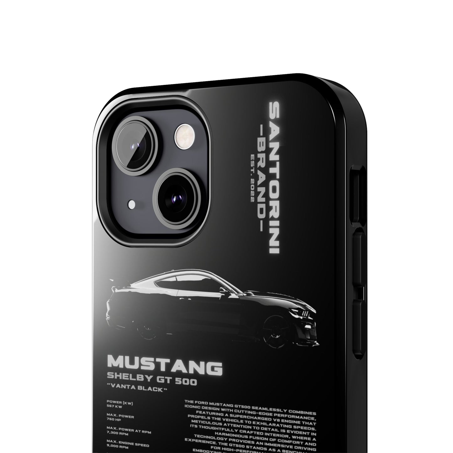 "Mustang" Black Case