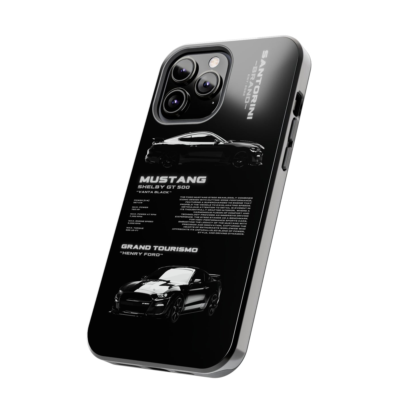 "Mustang" Black Case