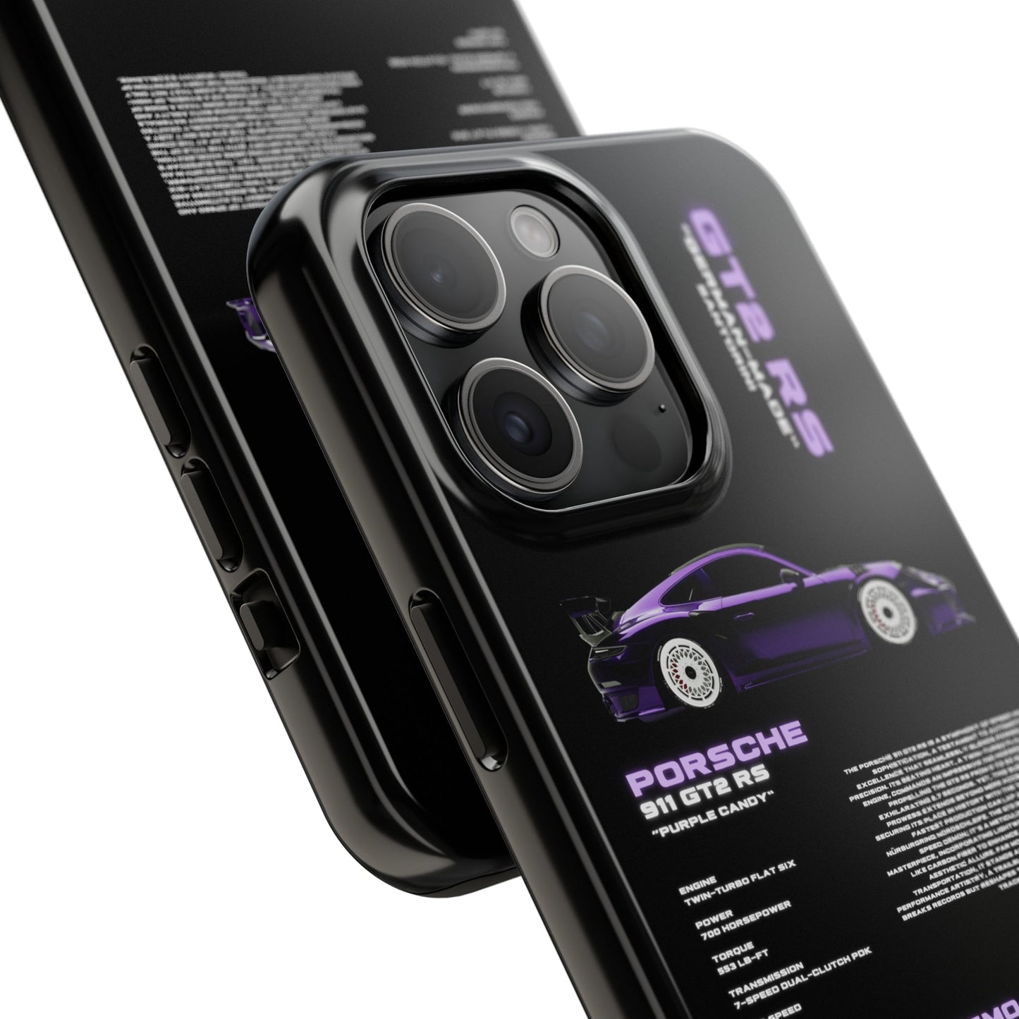 "Porsche 911" Black Case