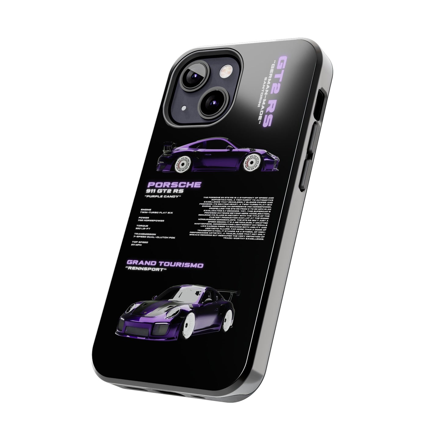 "Porsche 911" Black Case