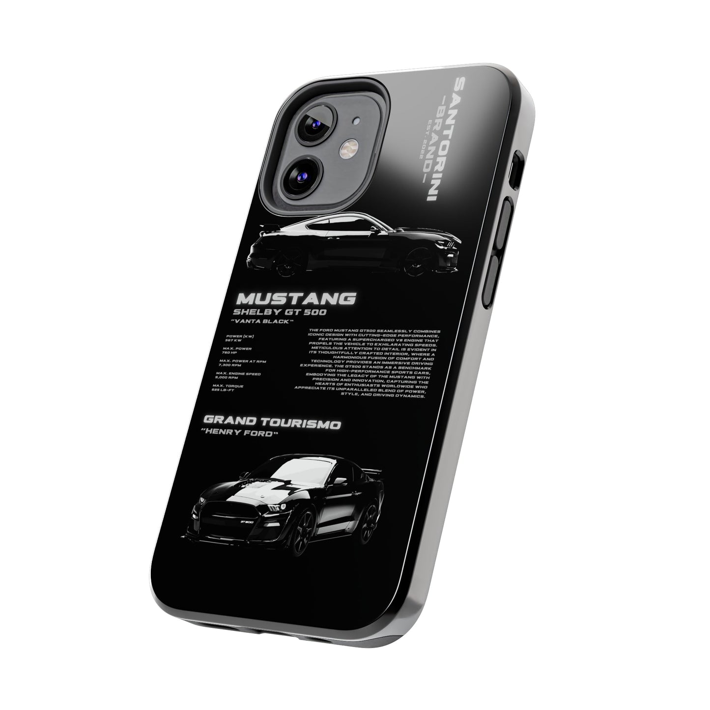 "Mustang" Black Case