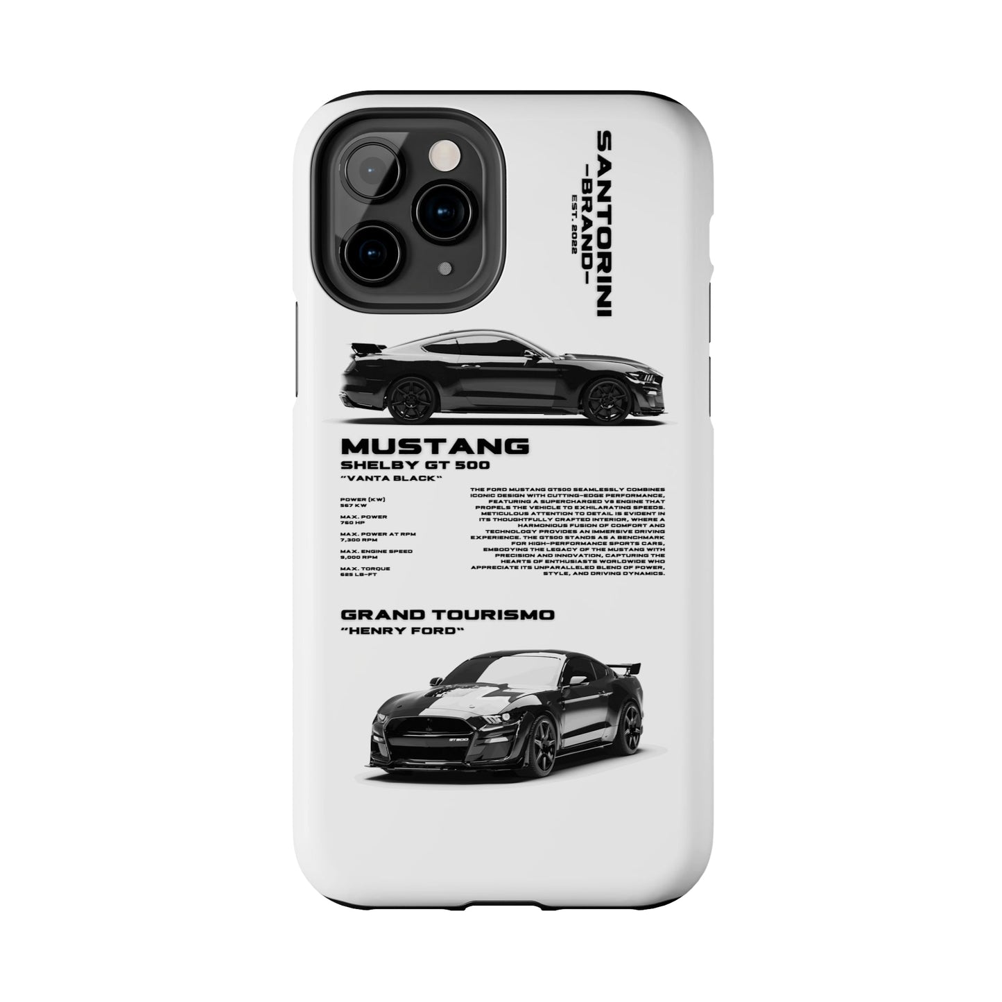"Mustang" White Case