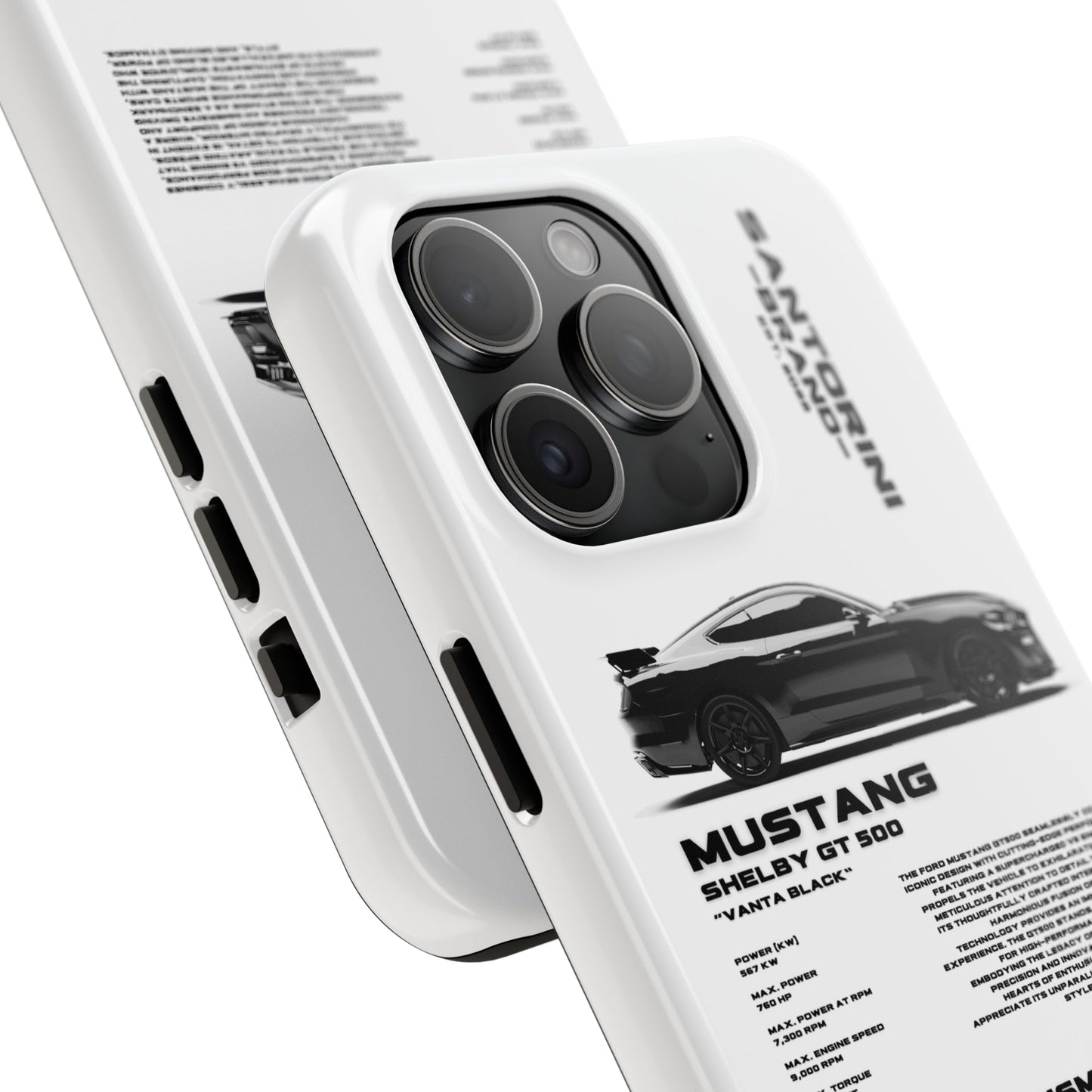 "Mustang" White Case