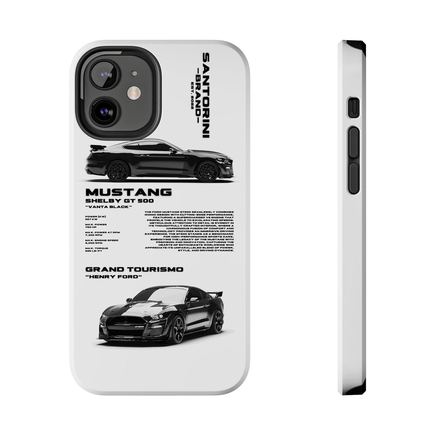 "Mustang" White Case