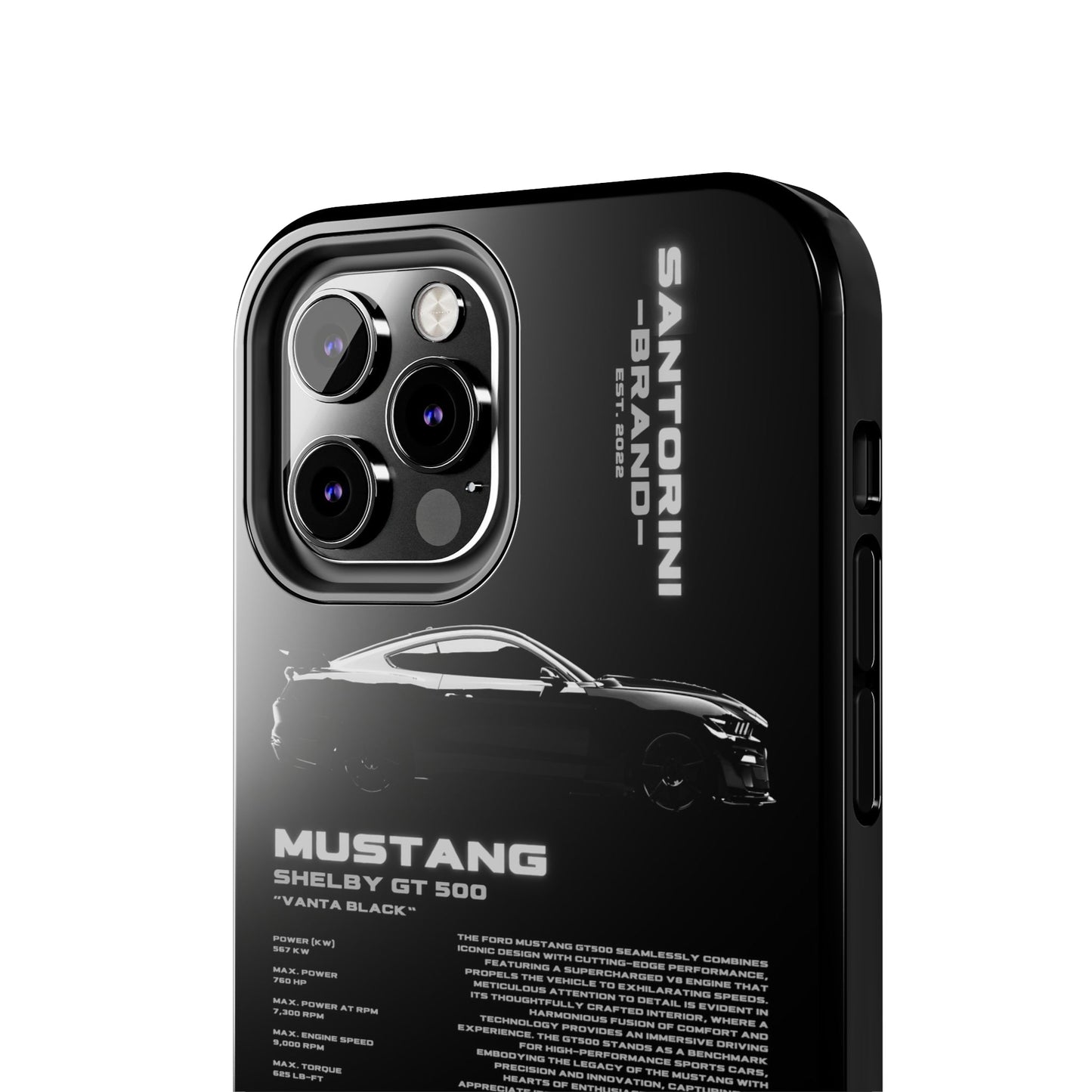 "Mustang" Black Case