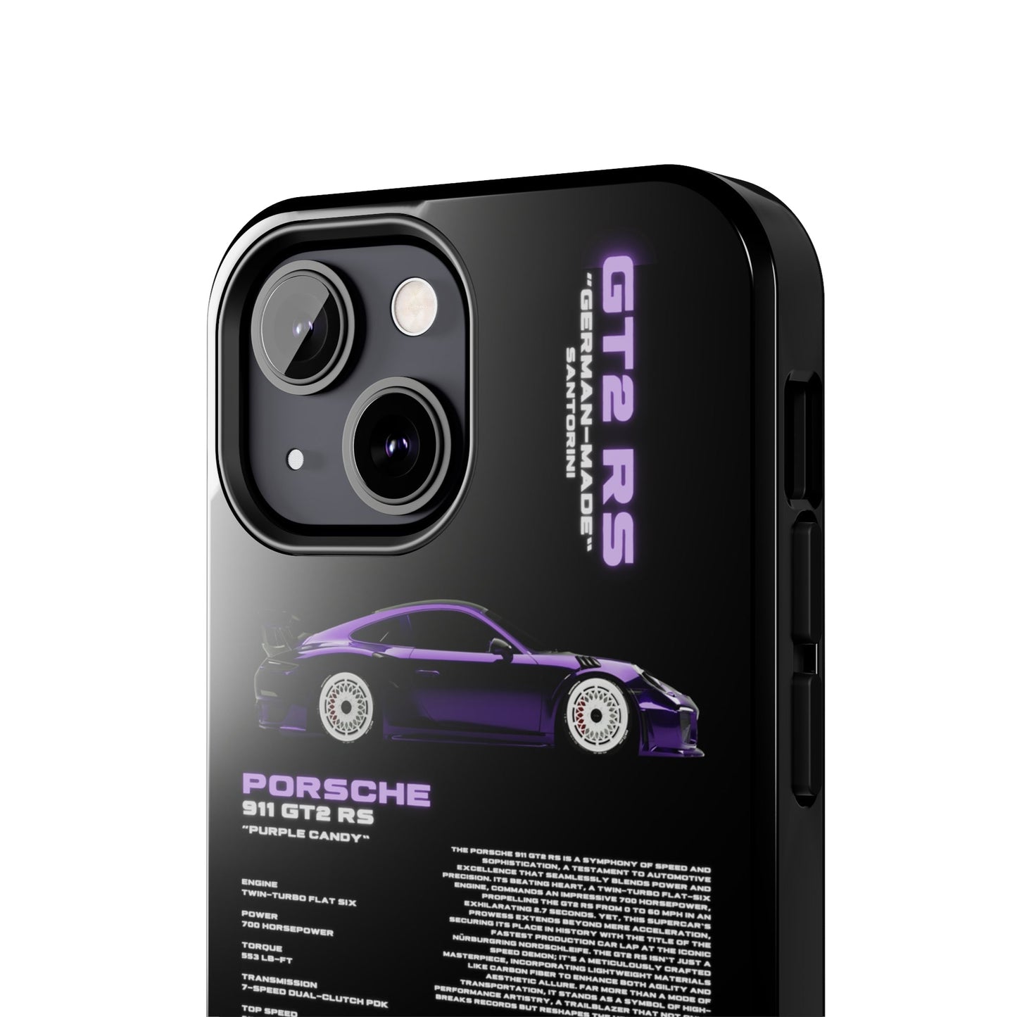 "Porsche 911" Black Case