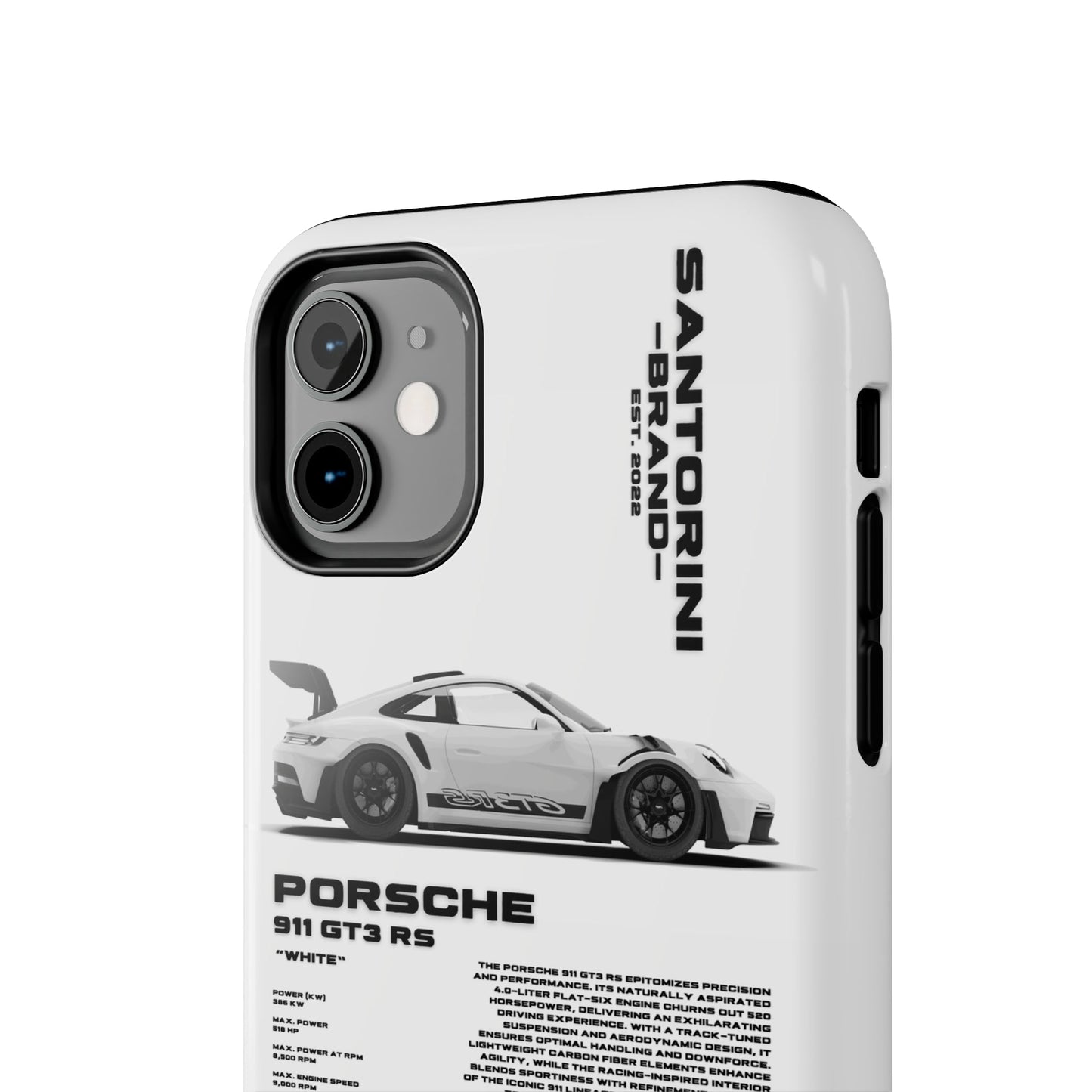 "GT3 RS" White Case