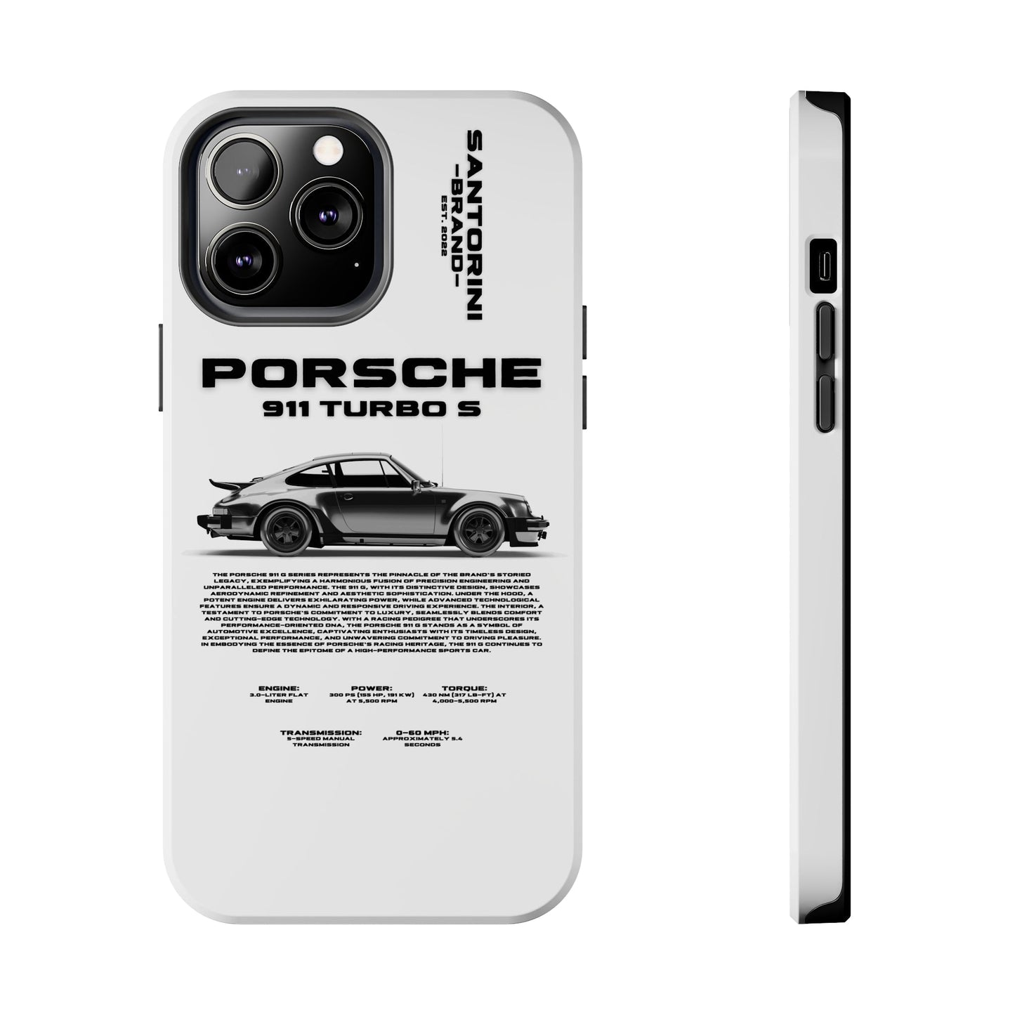 "911 Turbo" White Case