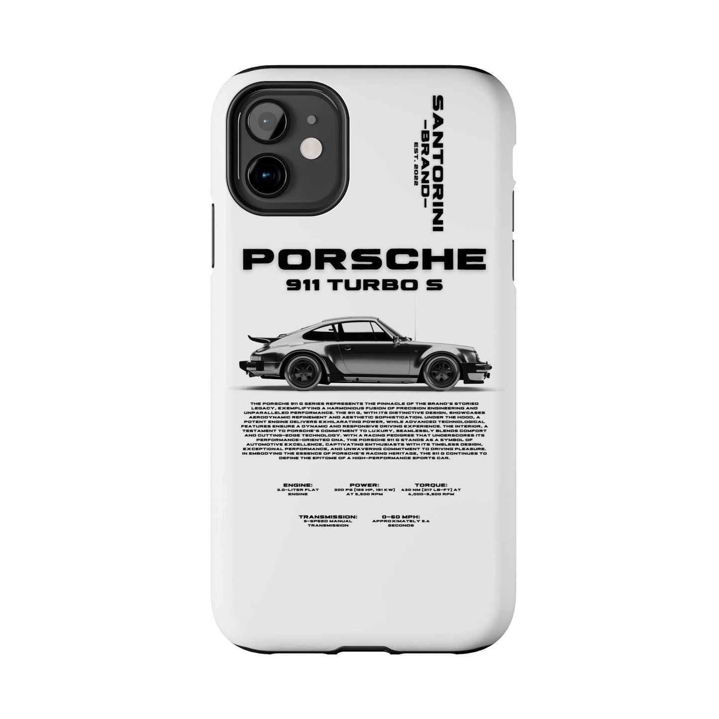 "911 Turbo" White Case