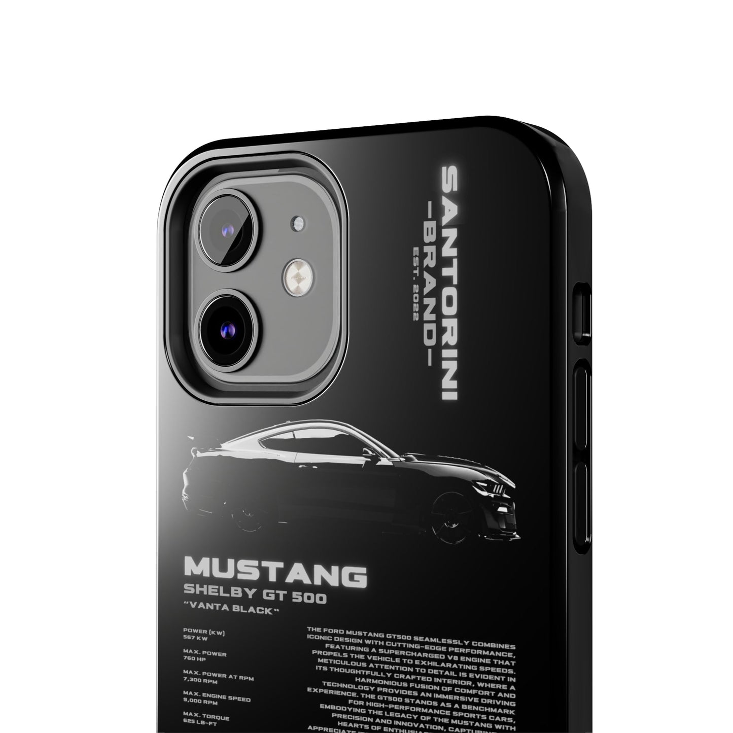"Mustang" Black Case