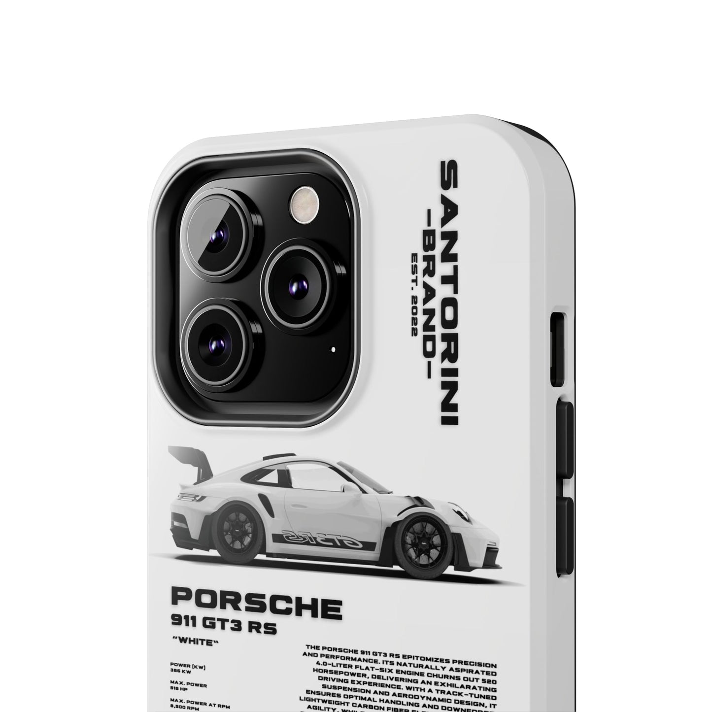 "GT3 RS" White Case