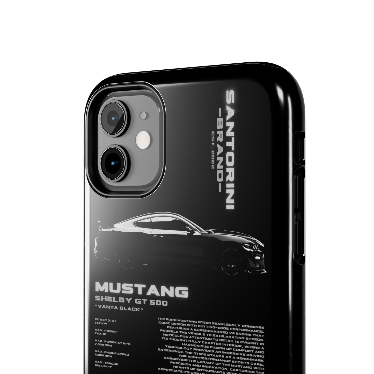 "Mustang" Black Case