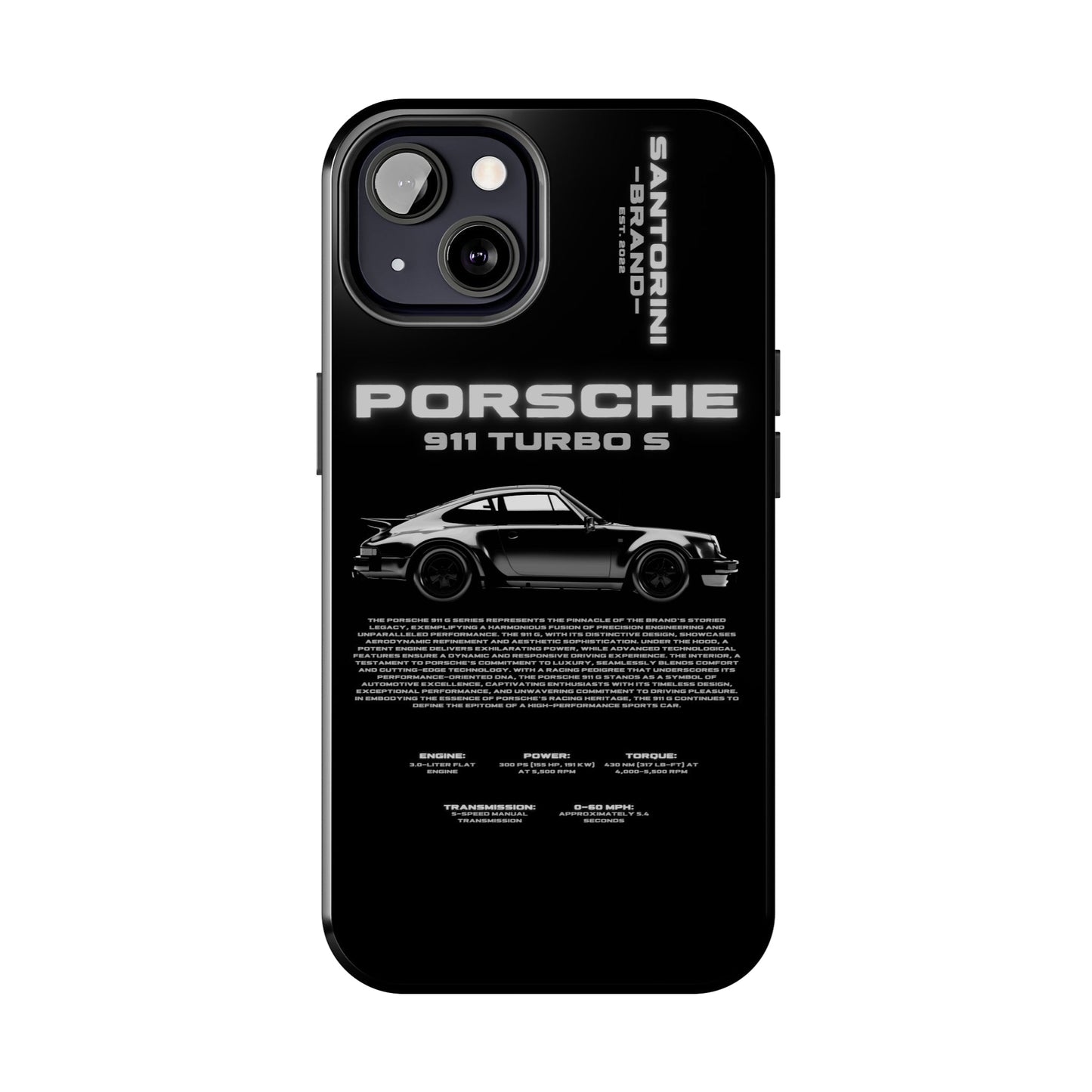 "911 Turbo" Black Case
