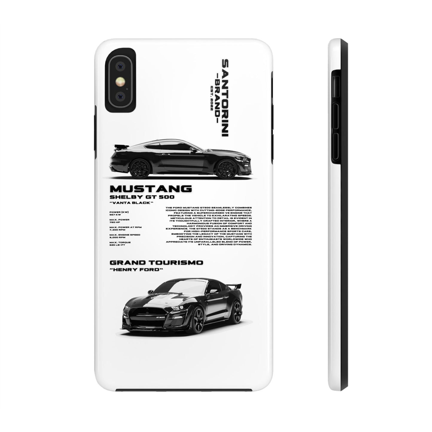"Mustang" White Case