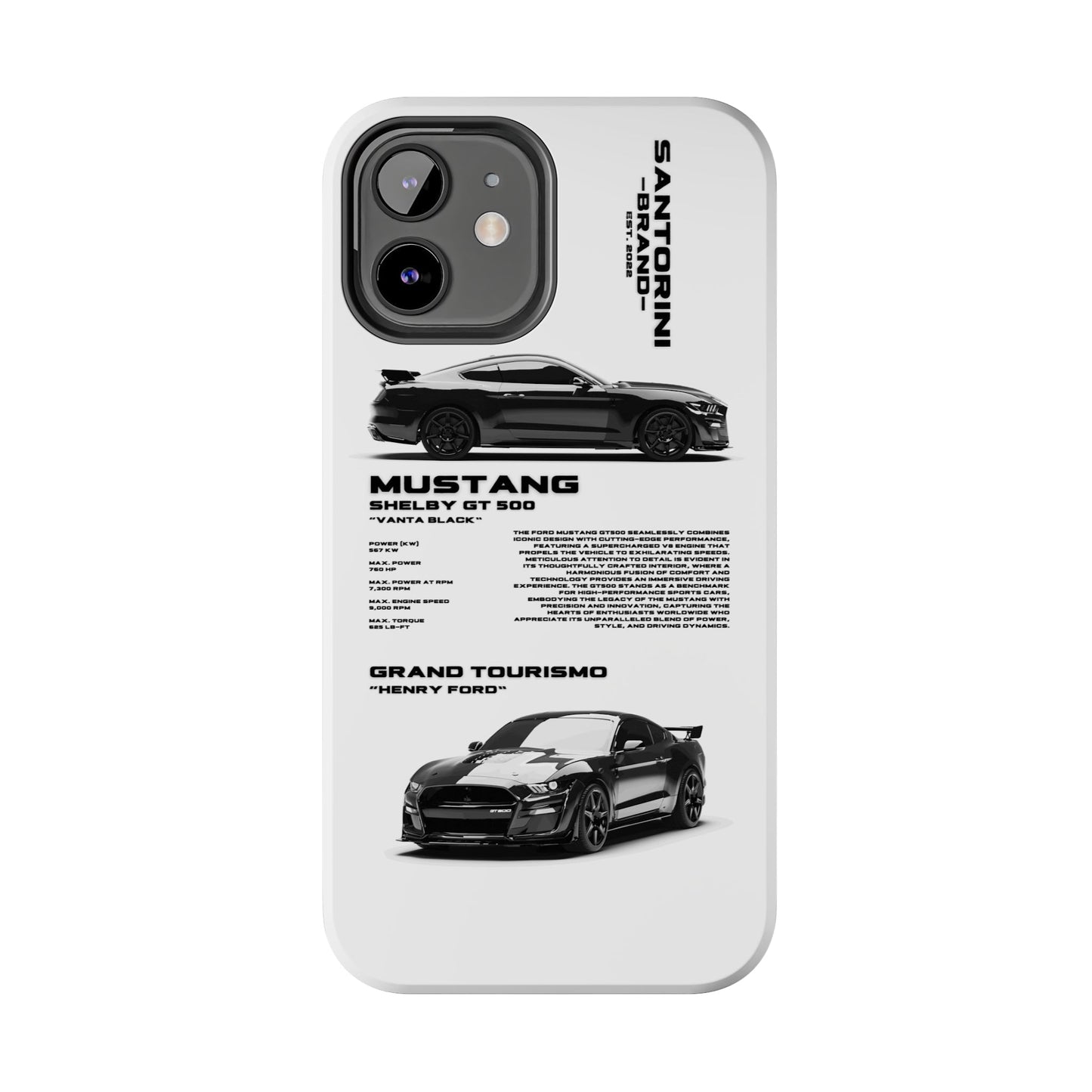 "Mustang" White Case