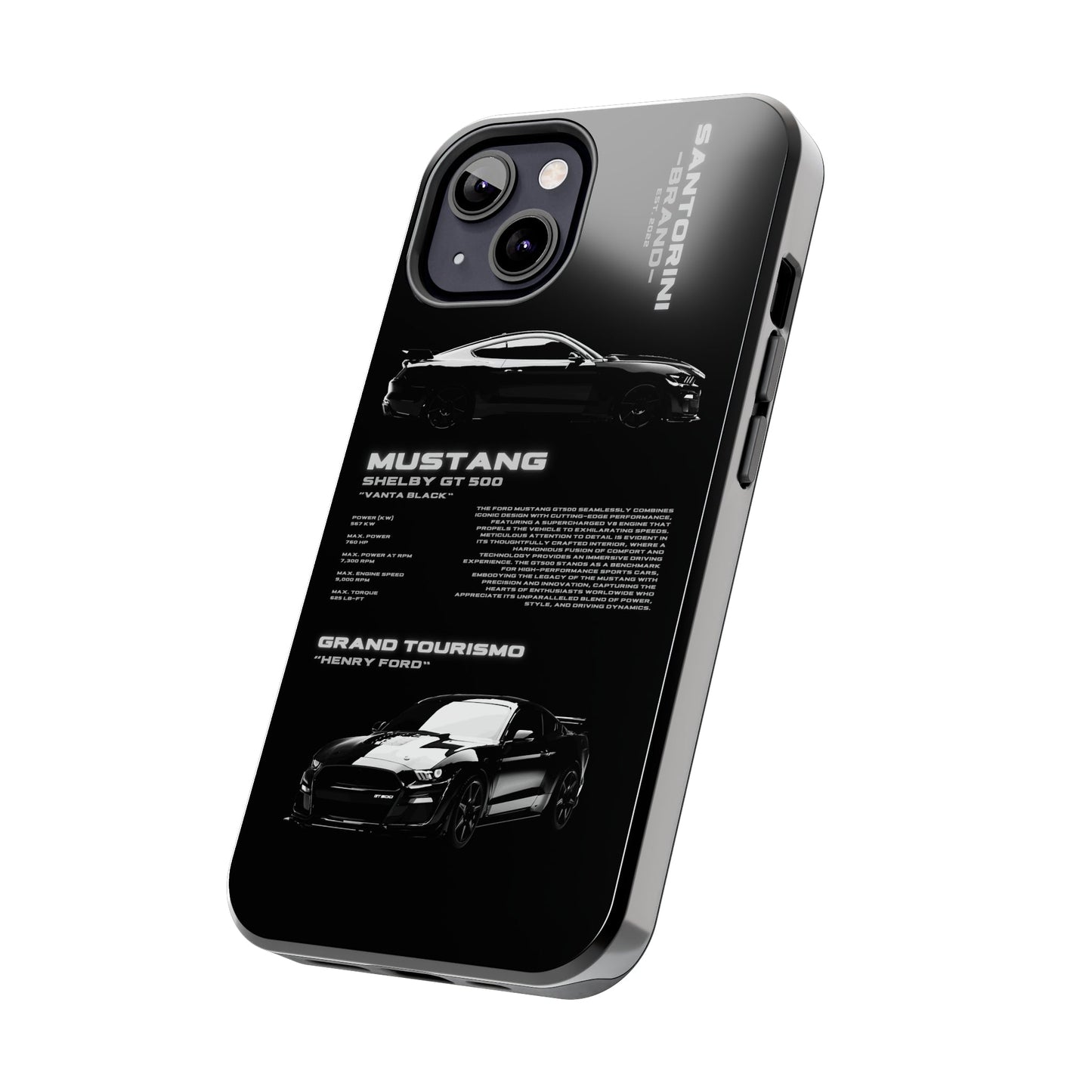 "Mustang" Black Case