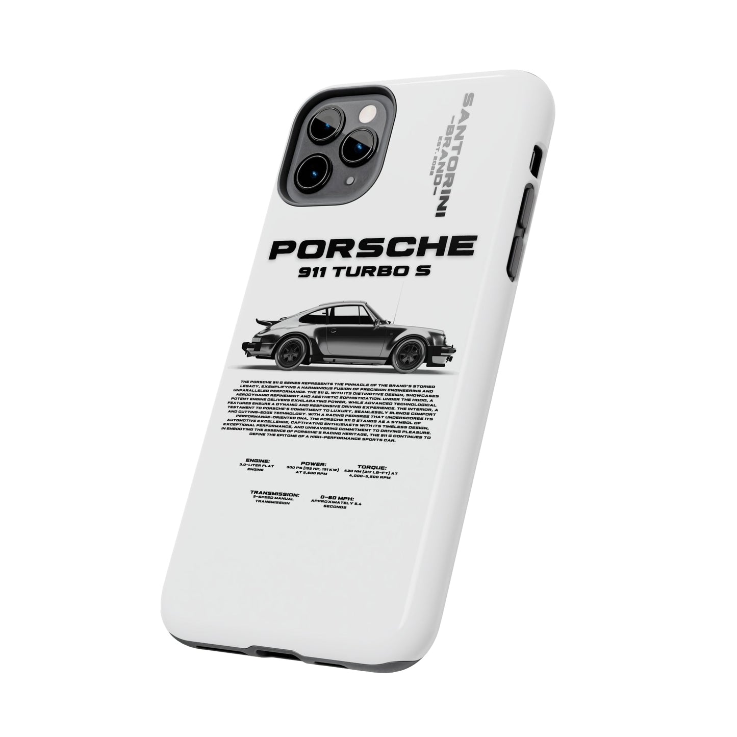 "911 Turbo" White Case