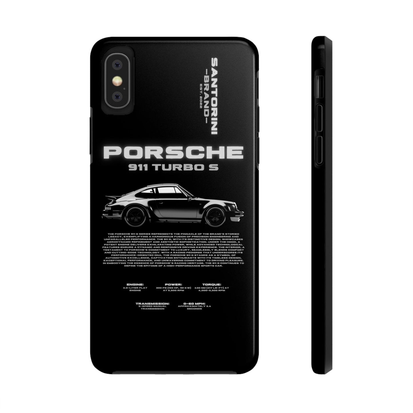 "911 Turbo" Black Case