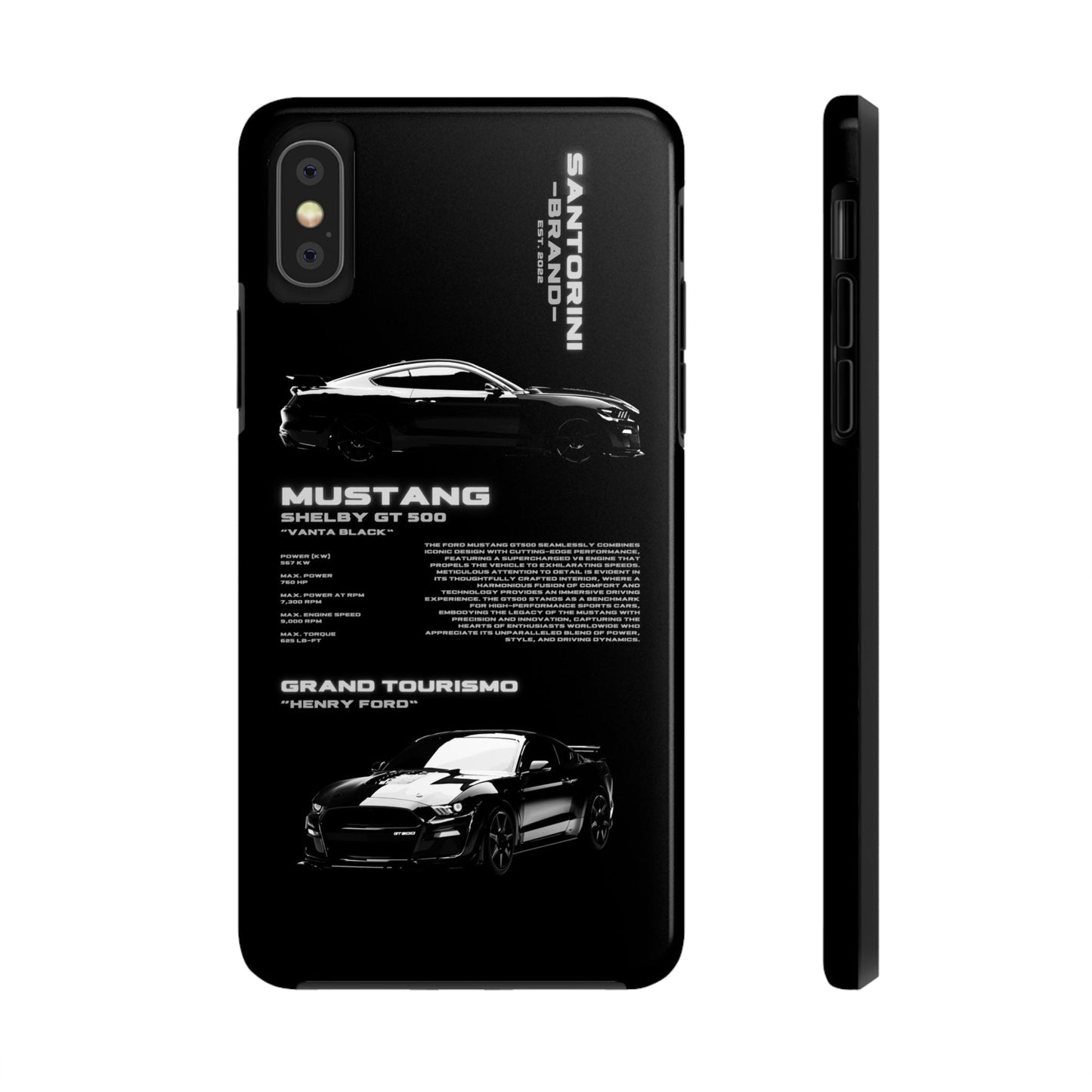 "Mustang" Black Case