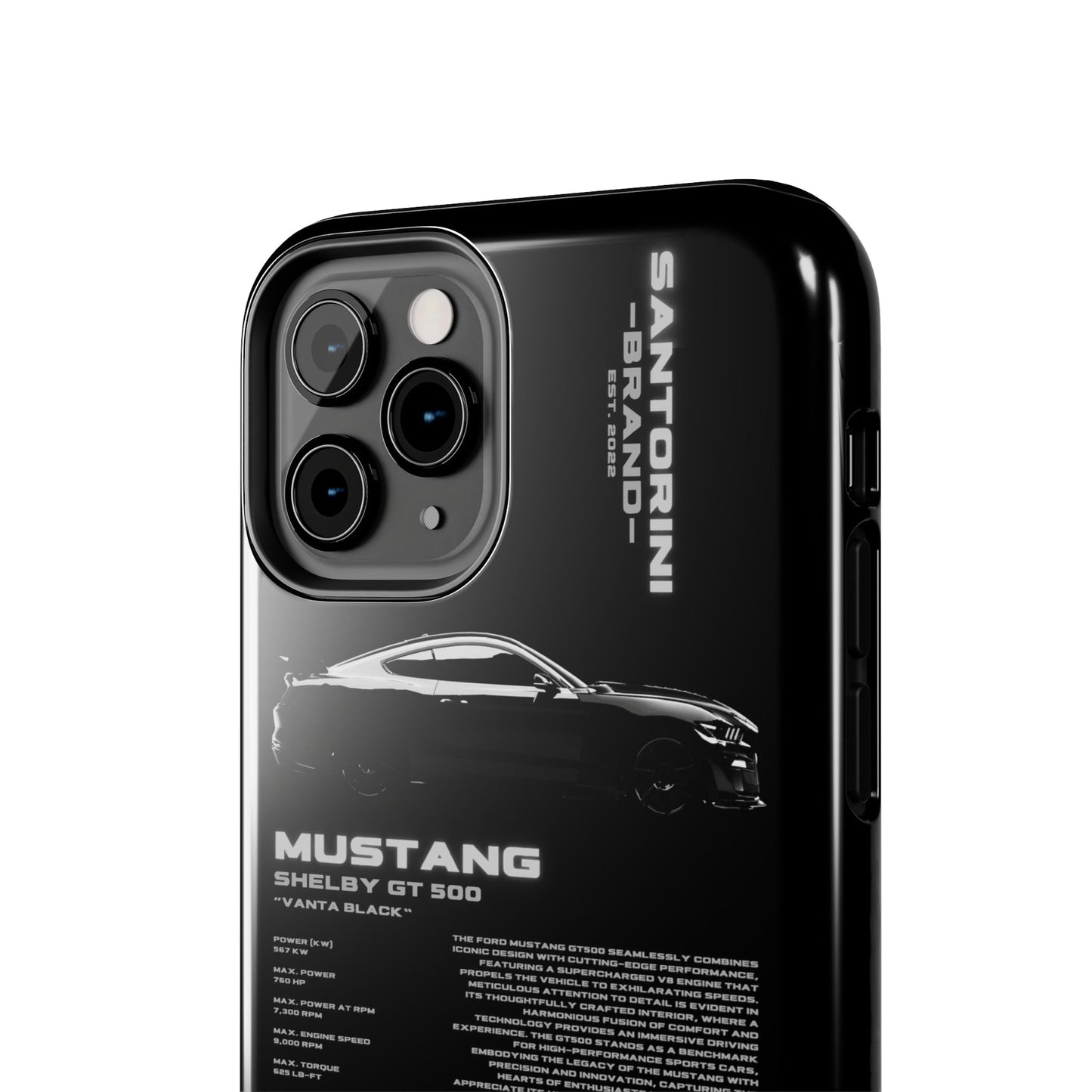 "Mustang" Black Case