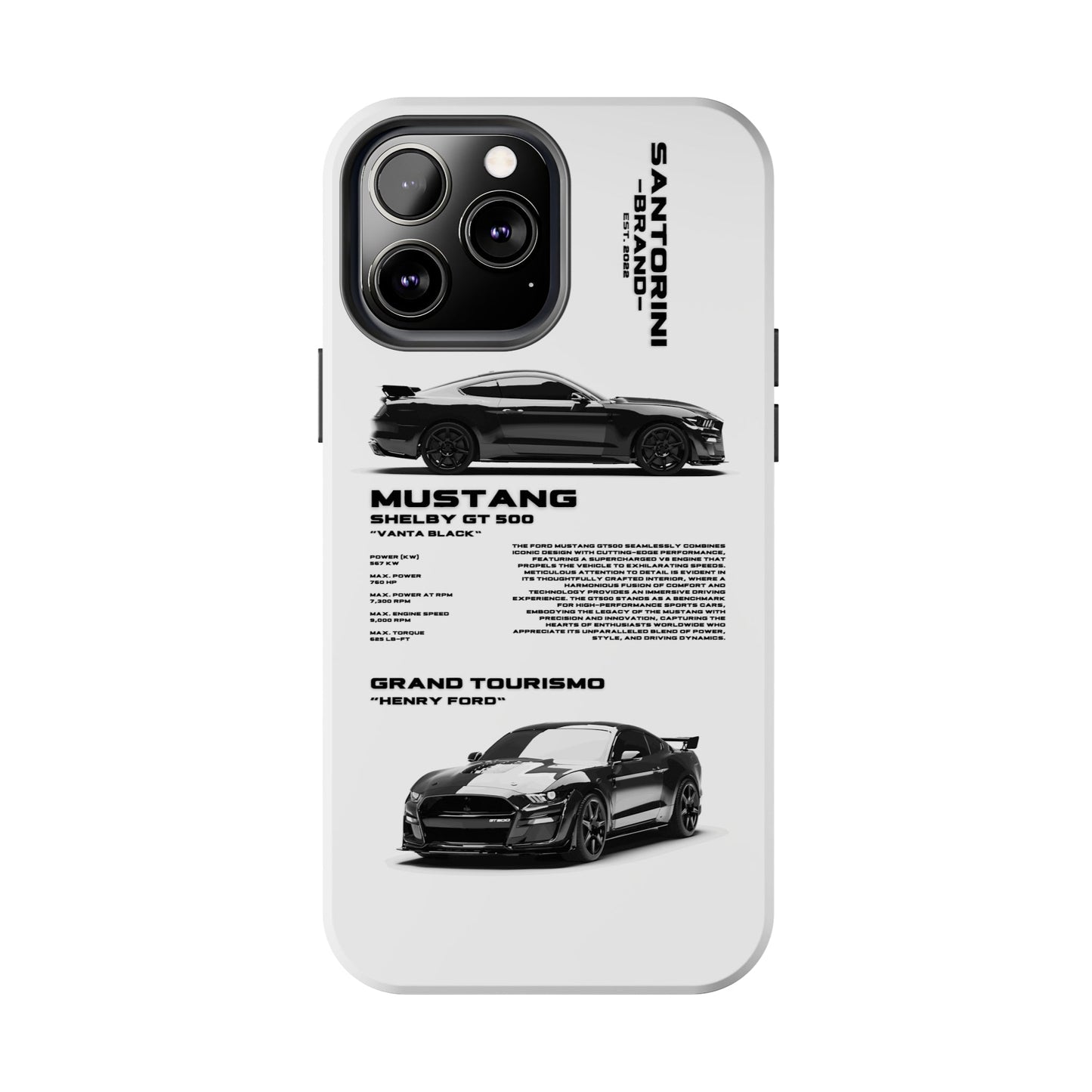 "Mustang" White Case