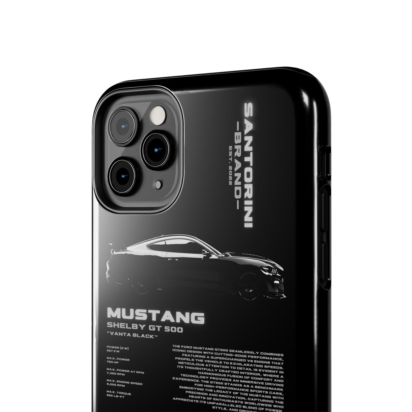 "Mustang" Black Case