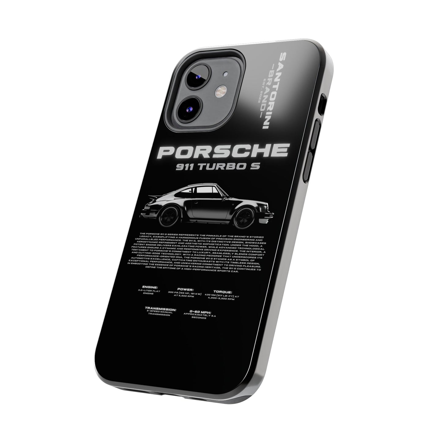 "911 Turbo" Black Case
