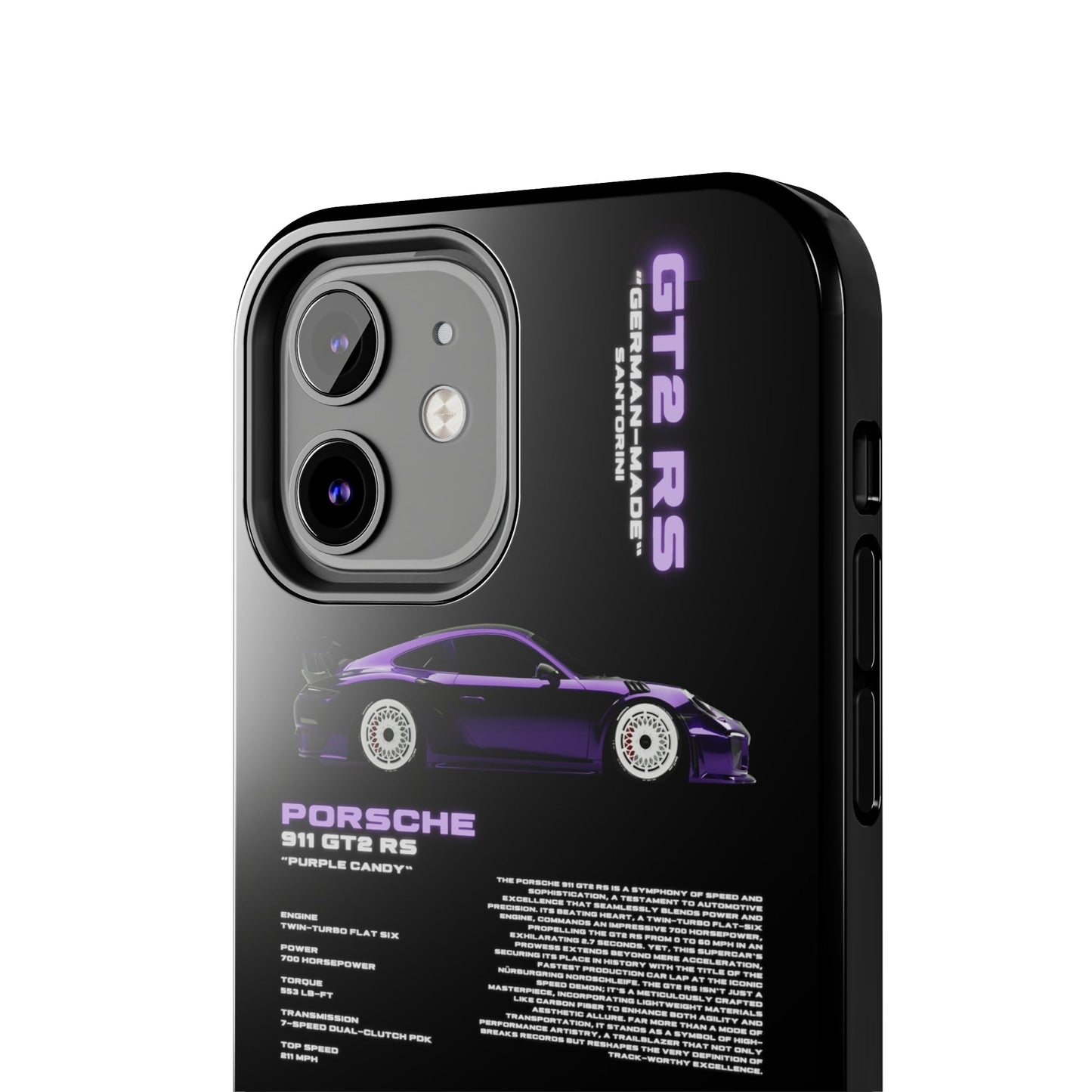 "Porsche 911" Black Case