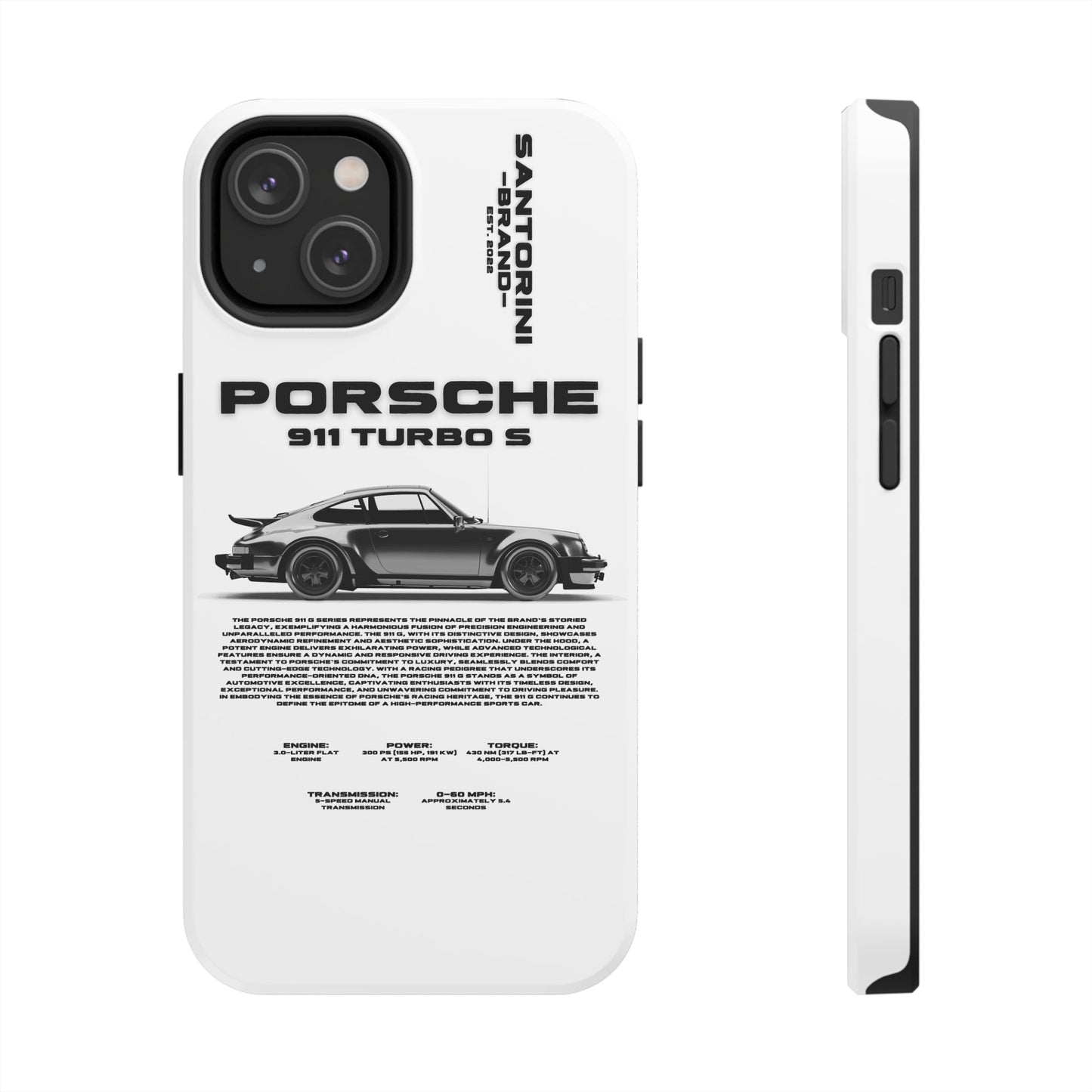 "911 Turbo" White Case