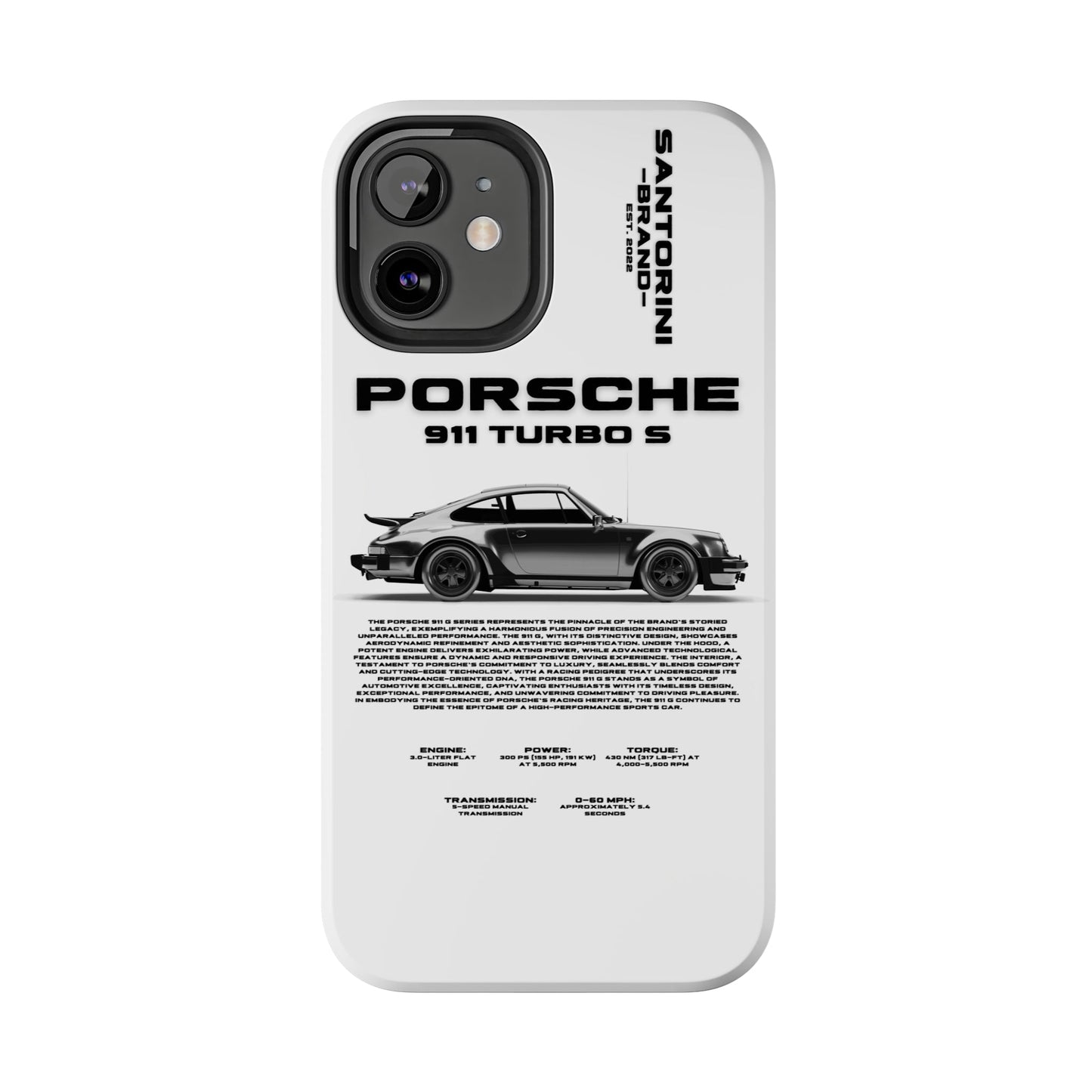 "911 Turbo" White Case
