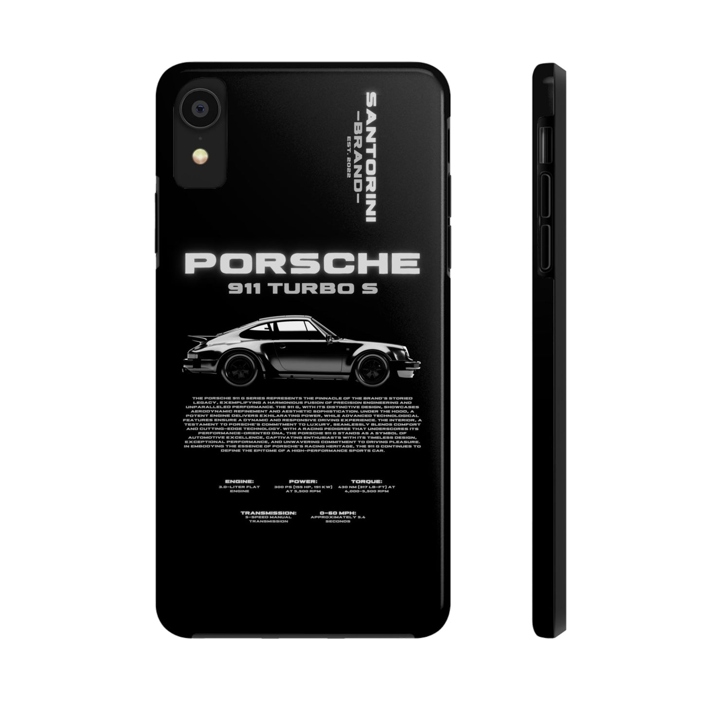 "911 Turbo" Black Case