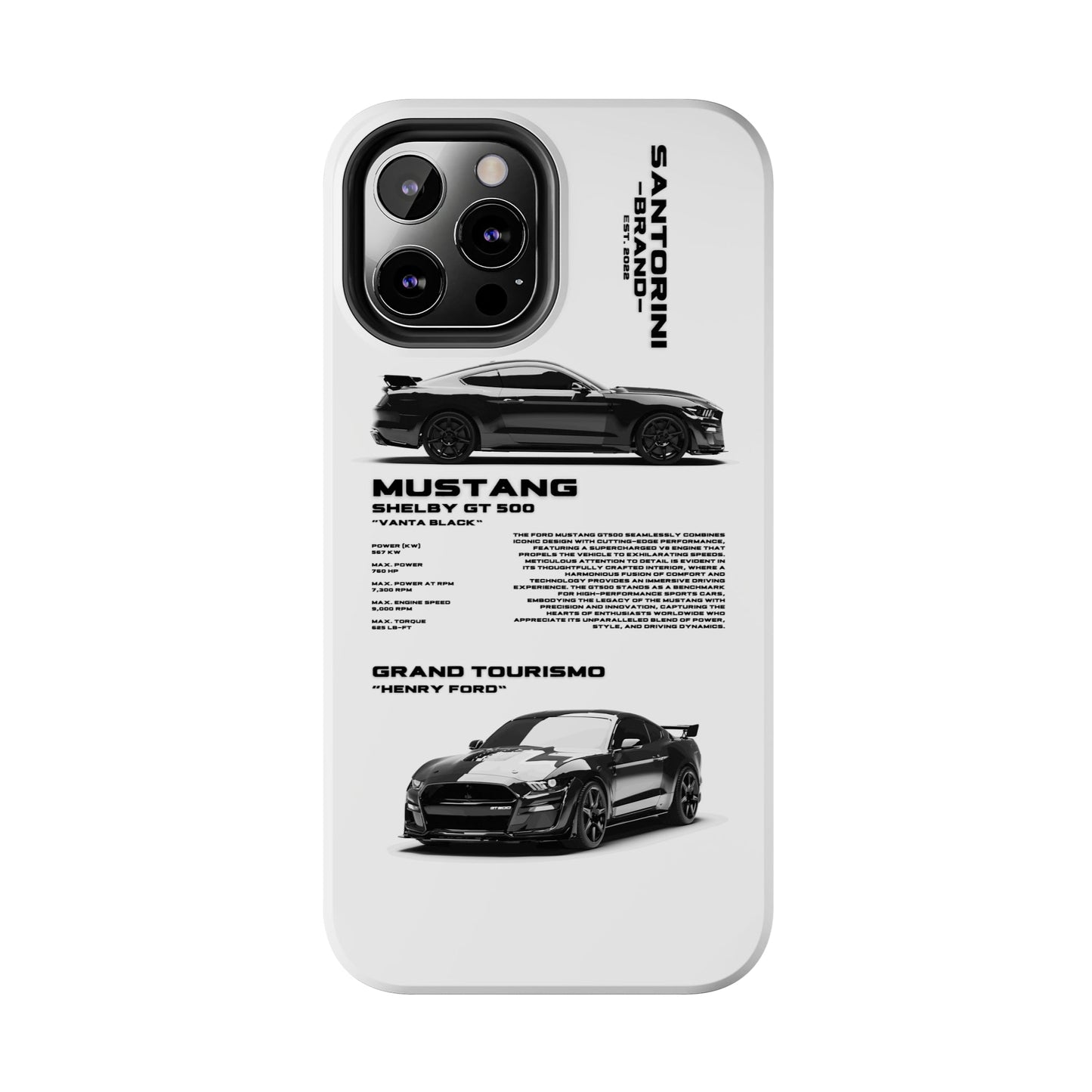 "Mustang" White Case