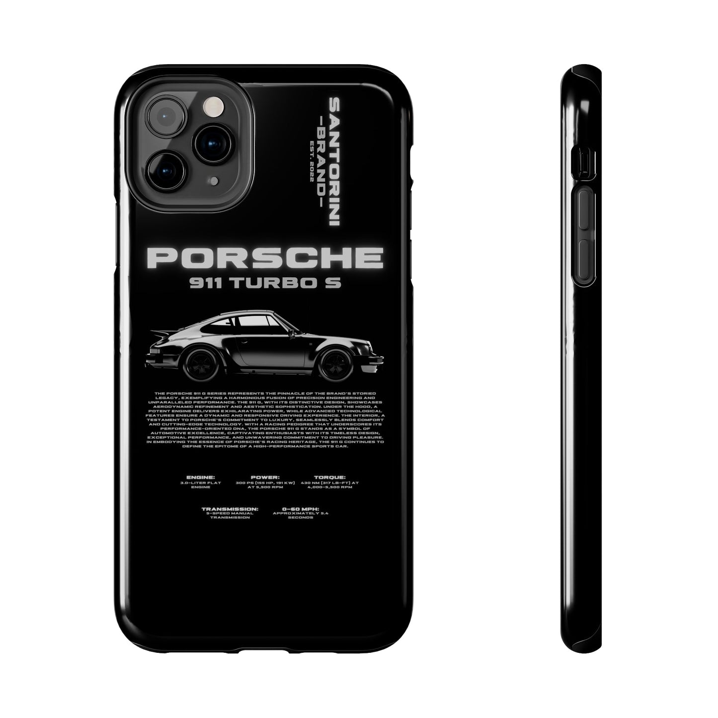 "911 Turbo" Black Case